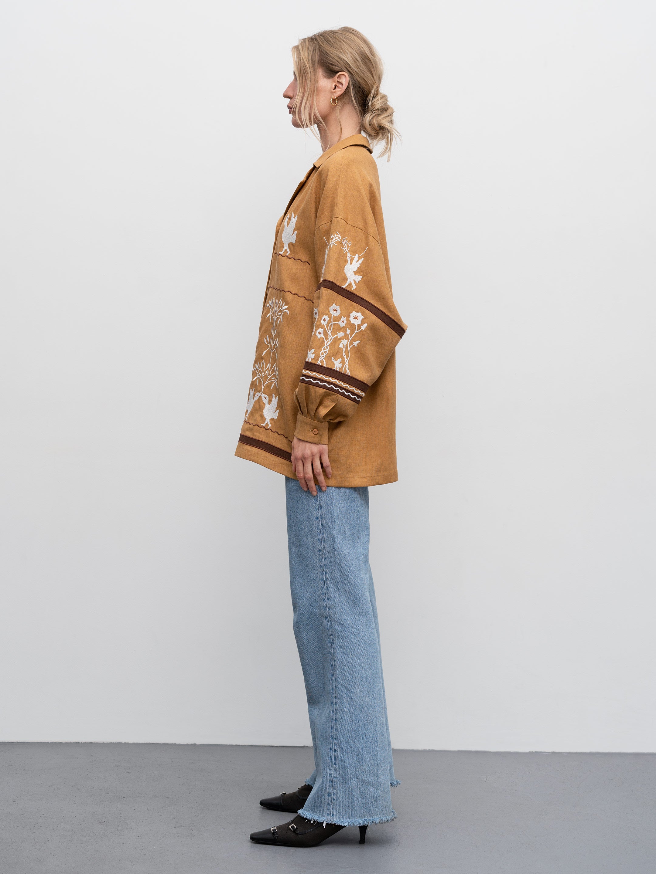 Сорочка "Сковорода Байка" бежева