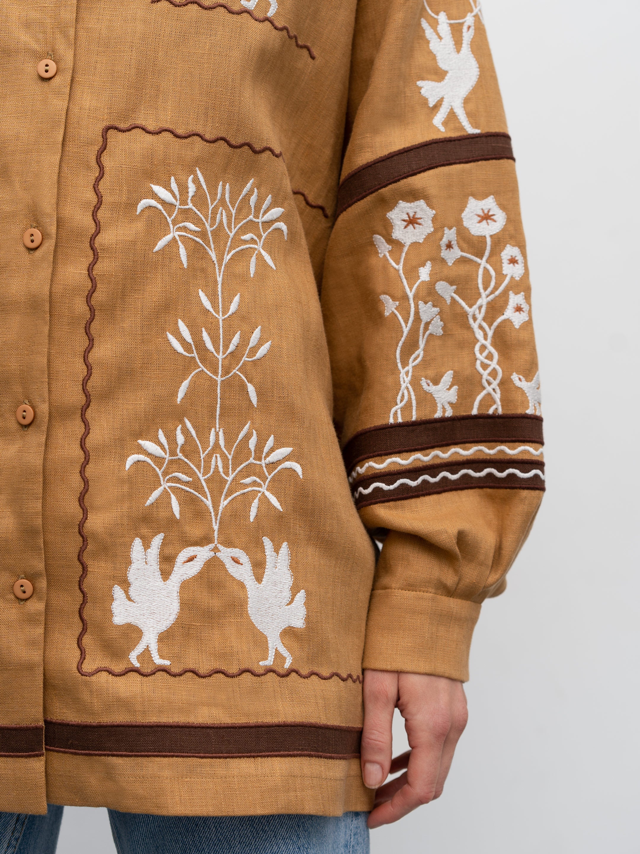 Сорочка "Сковорода Байка" бежева