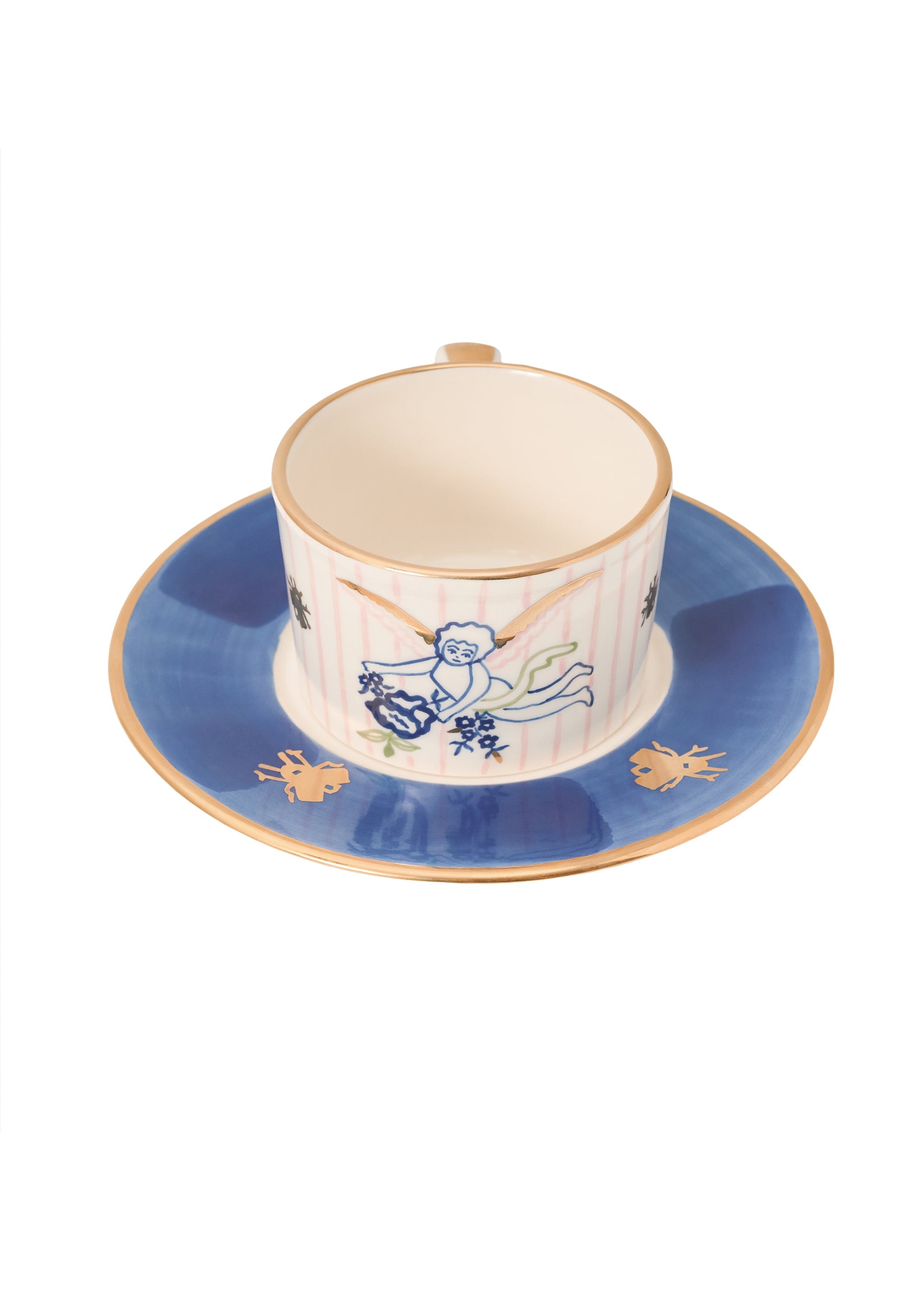 Spring Angel Tea Cup and Saucer Set