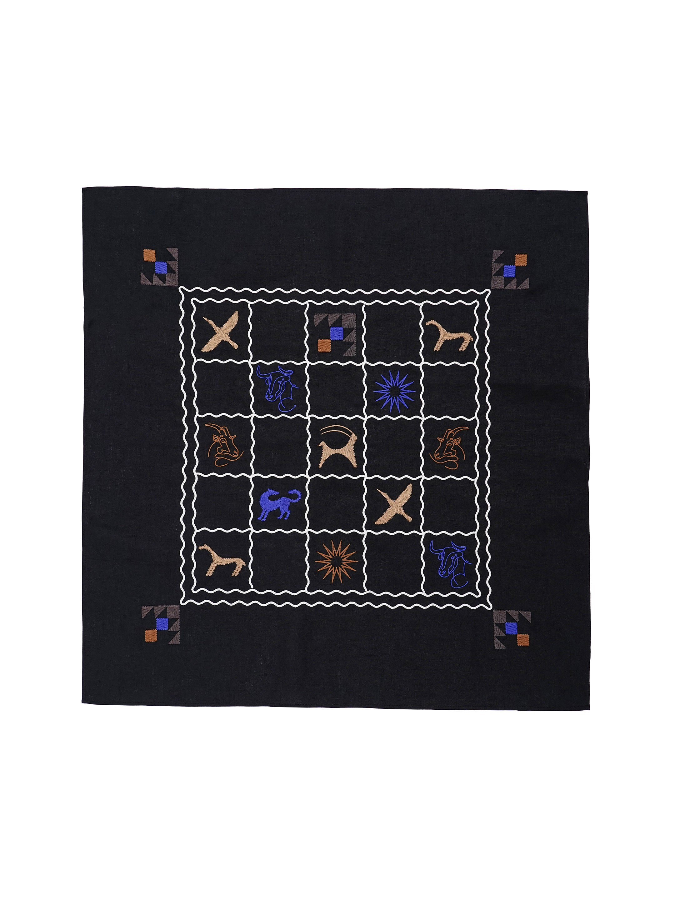 Linen scarf "Zvir"