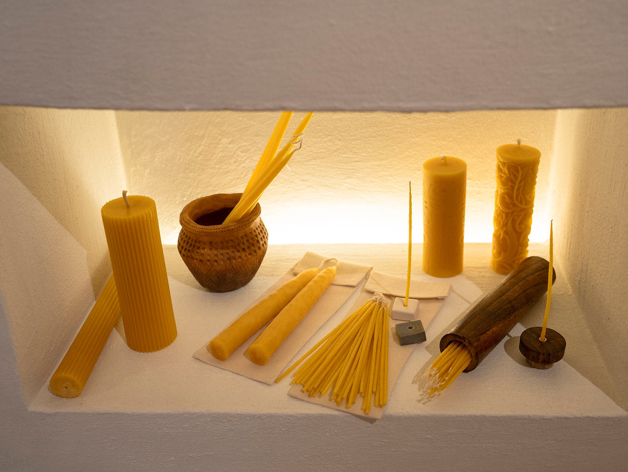 Carved Candle