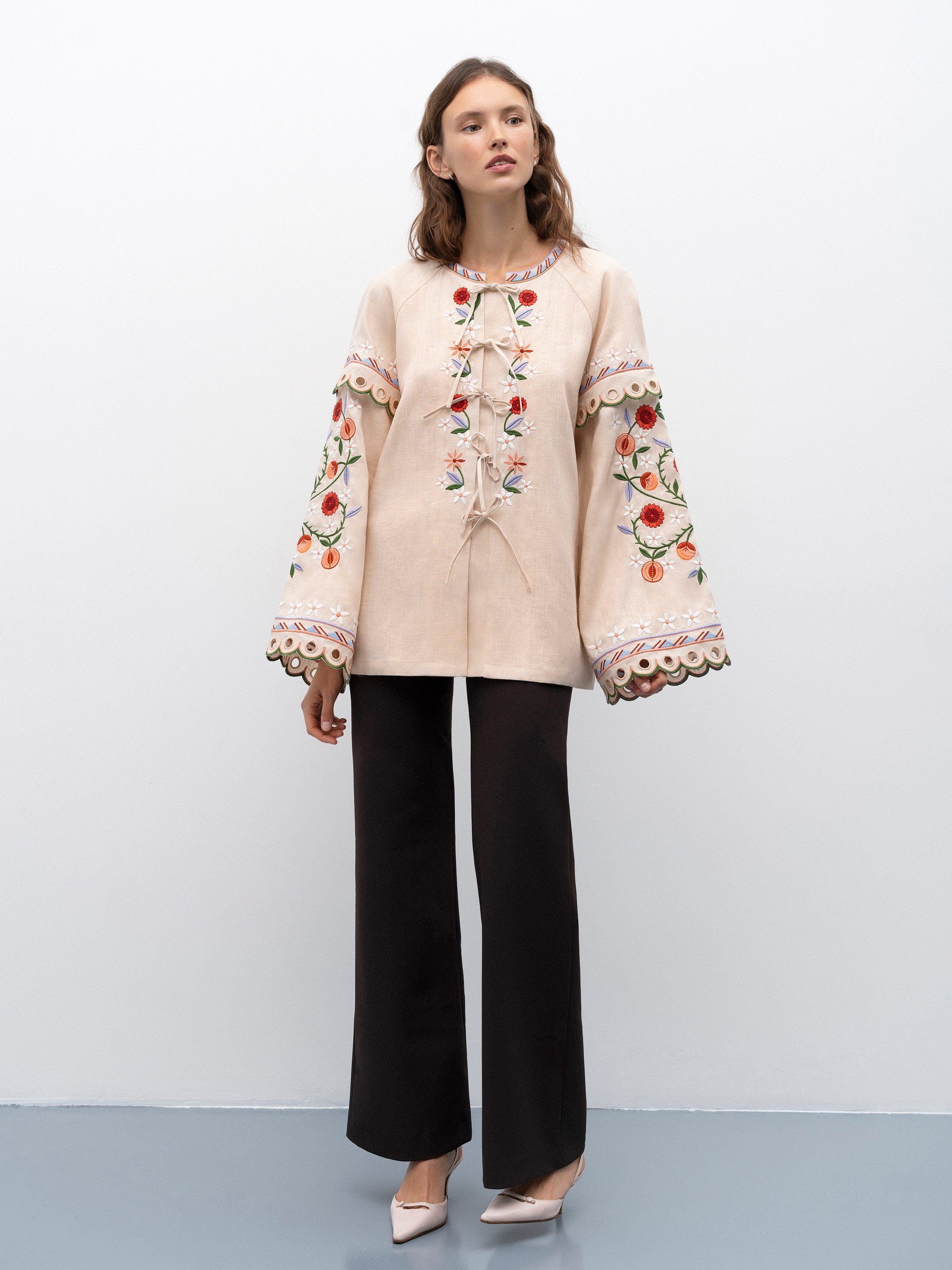 Сорочка “Абрикоси W”