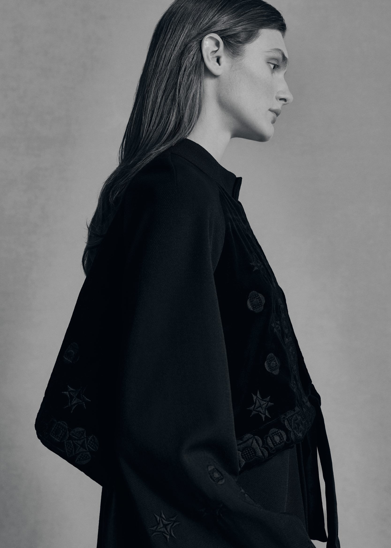 Wool Dress “Khmyz” (Kindling)