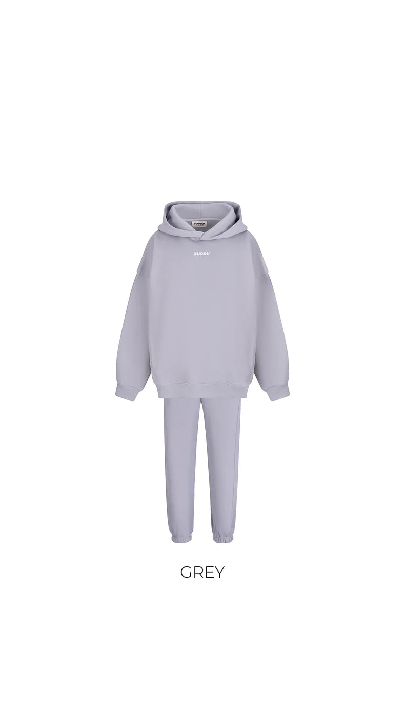 Suit with hoodie Grey
