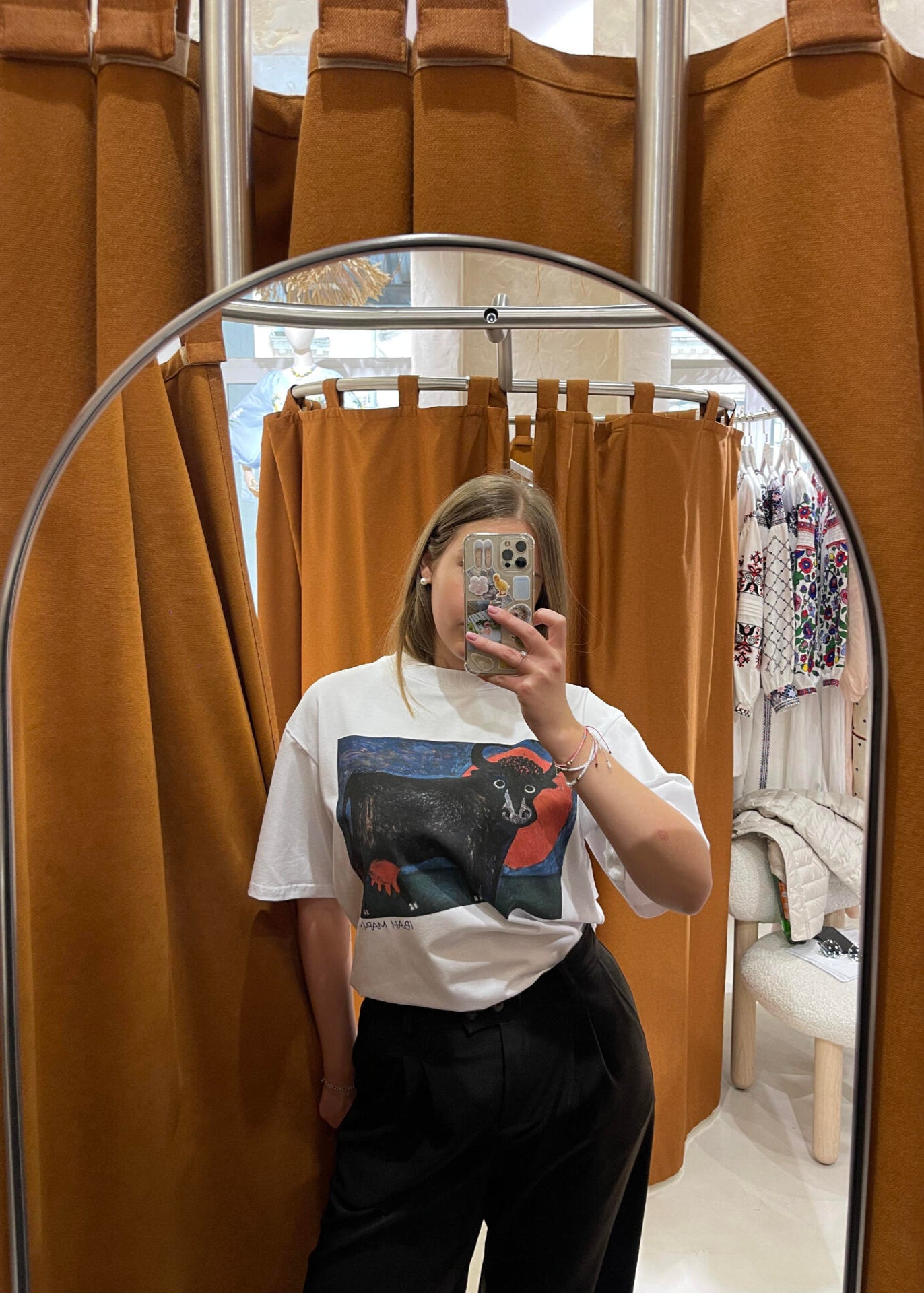T-shirt “Eyes were watching us. I.М.”