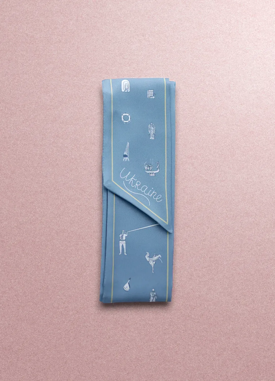 "Peaceful Ukraine" Twilly (Sky blue)