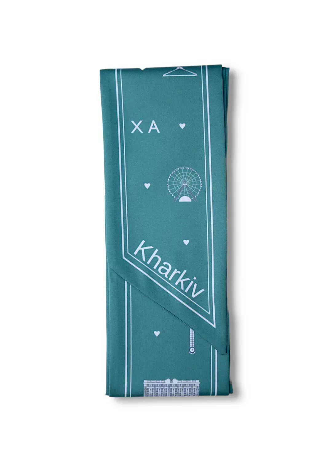 "My Kharkiv" Twilly (Emerald)