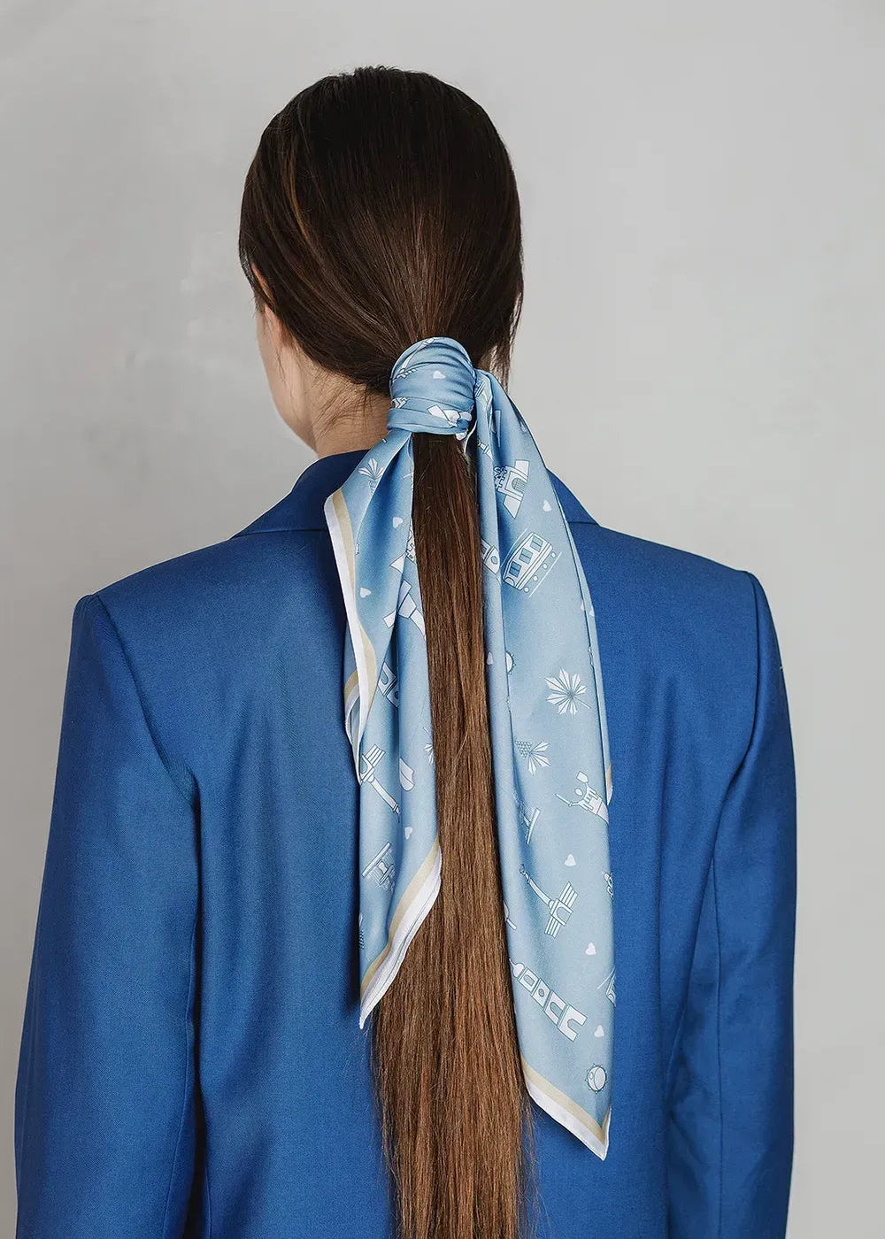 "My Kyiv" Scarf (Sky blue)