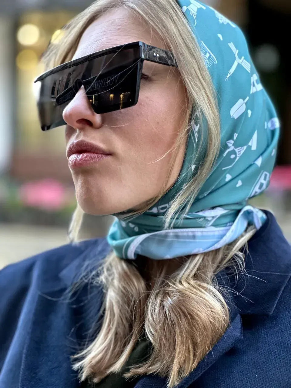 "My Kyiv" Scarf (Emerald)