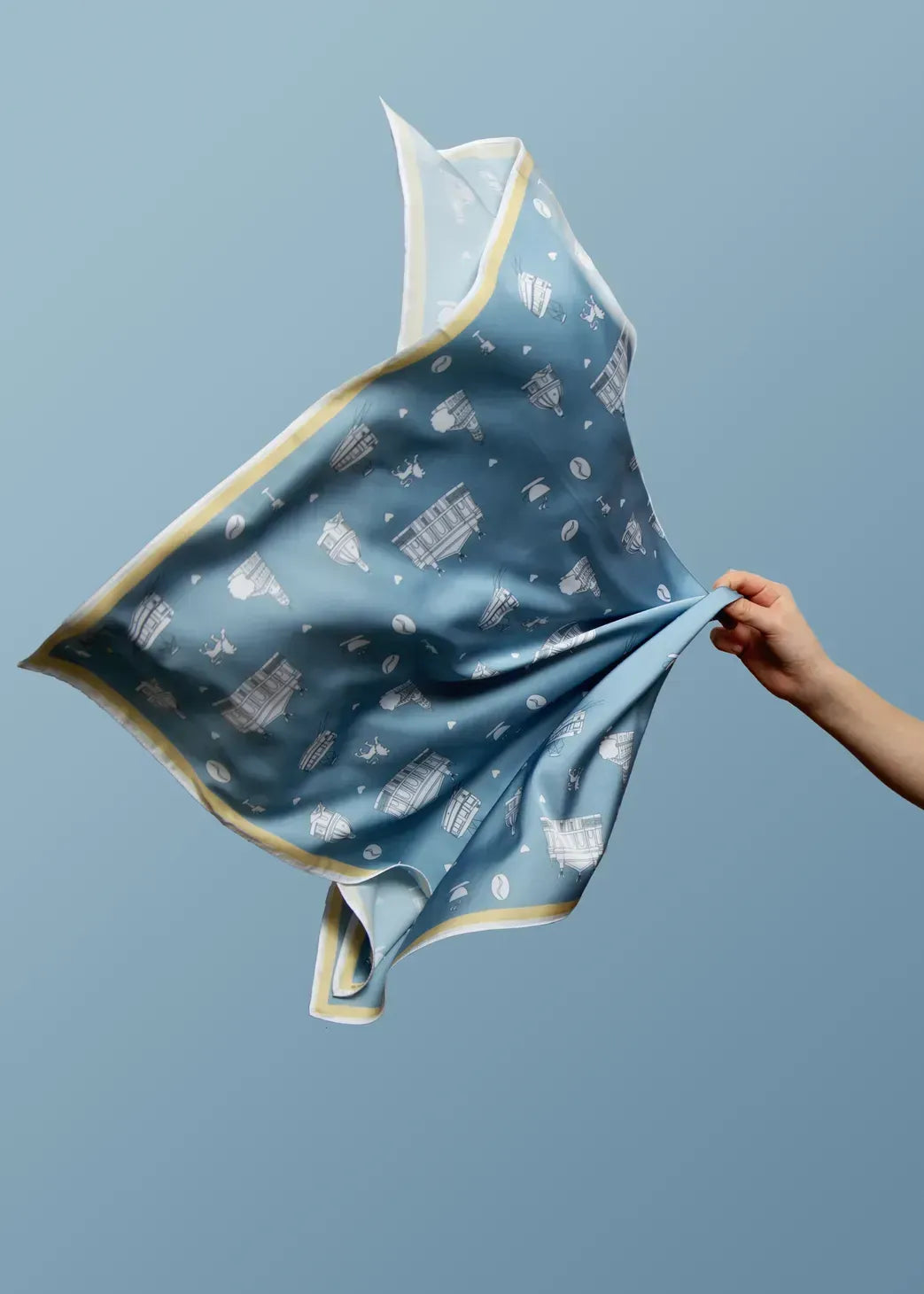 "My Lviv" Scarf (Sky blue)