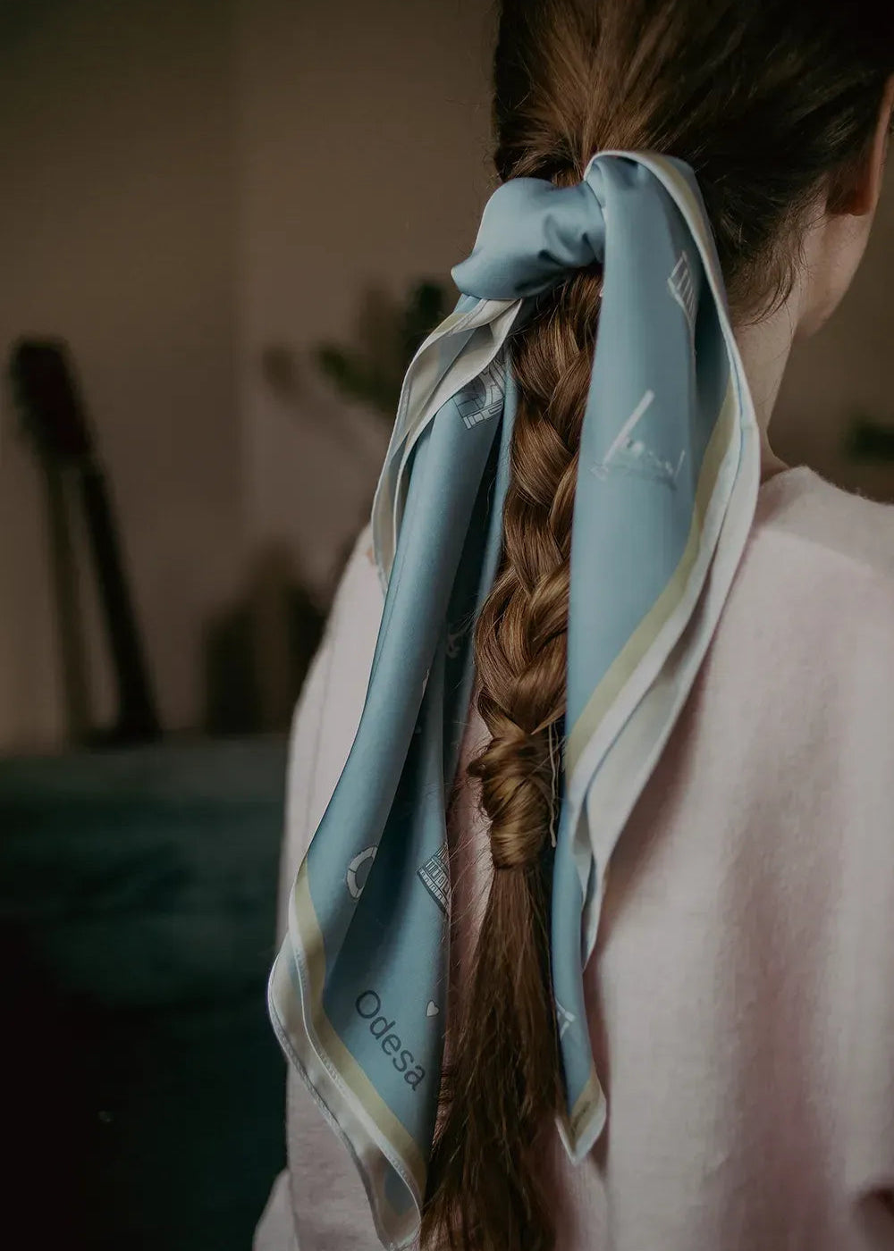 "My Odesa" Scarf (Sky blue)