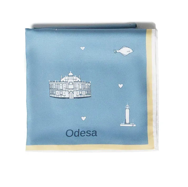 "My Odesa" Scarf (Sky blue)