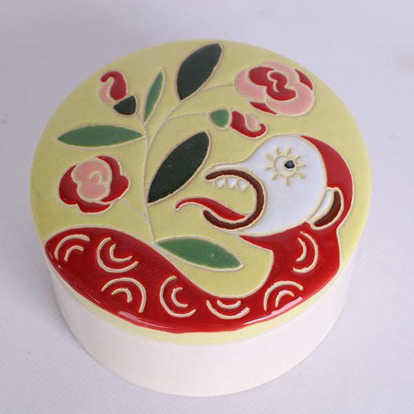 Ceramic box "Zodiac ZviroKroot" Monkey