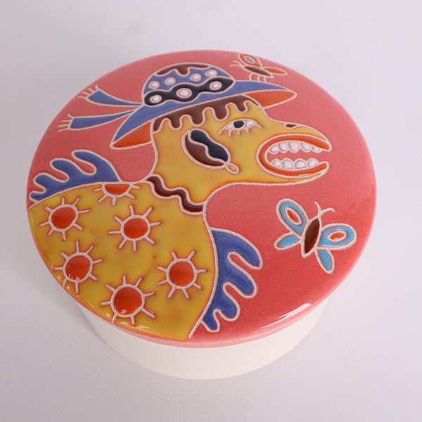 Ceramic box “Ancient Eagle”