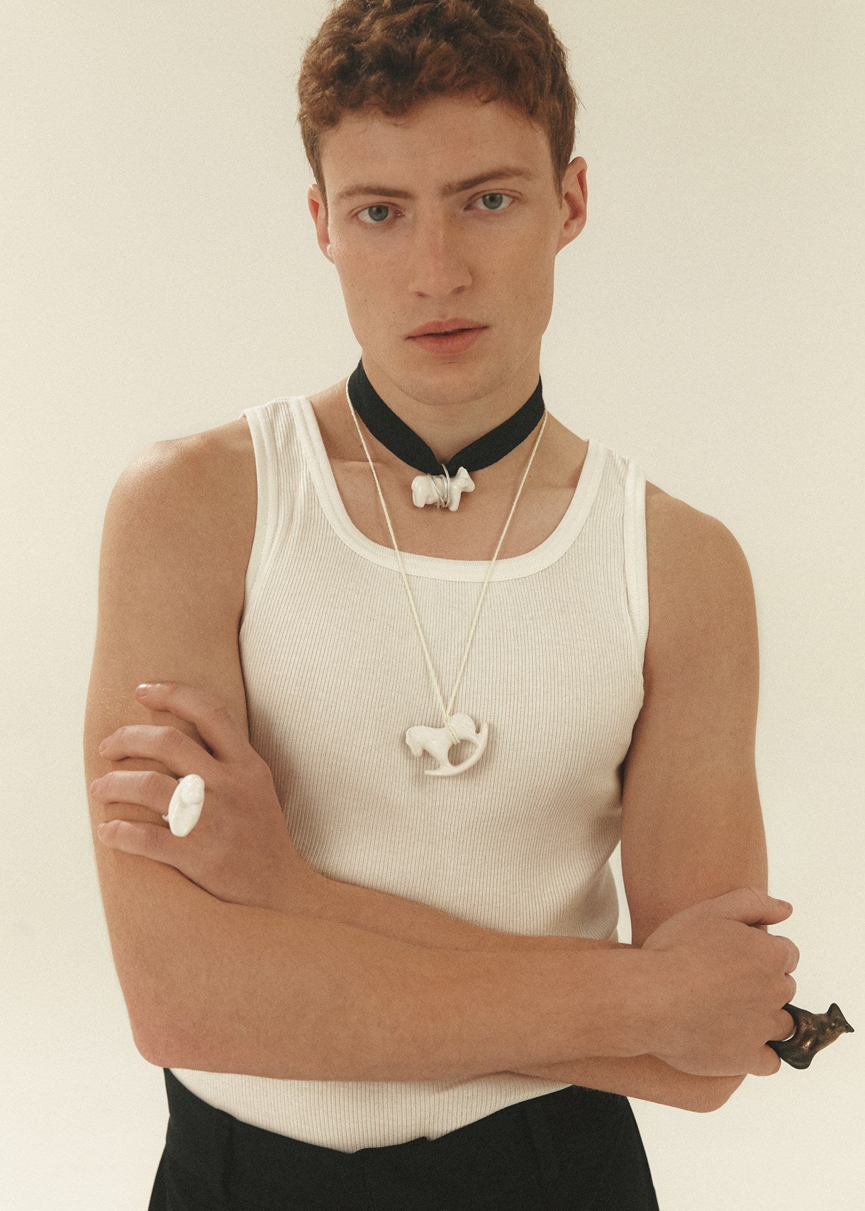 Pendant "Liuli" rocking horse