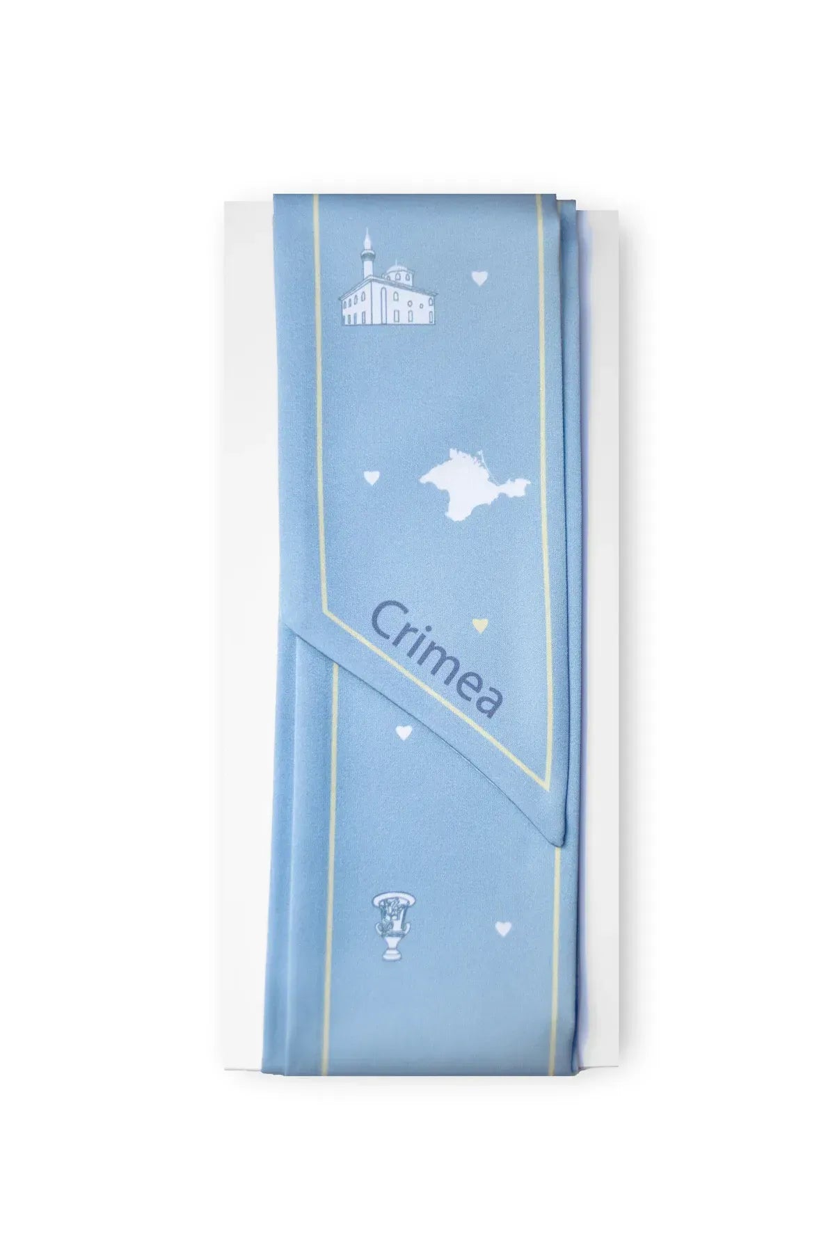 "My Crimea" Twilly (Sky blue)