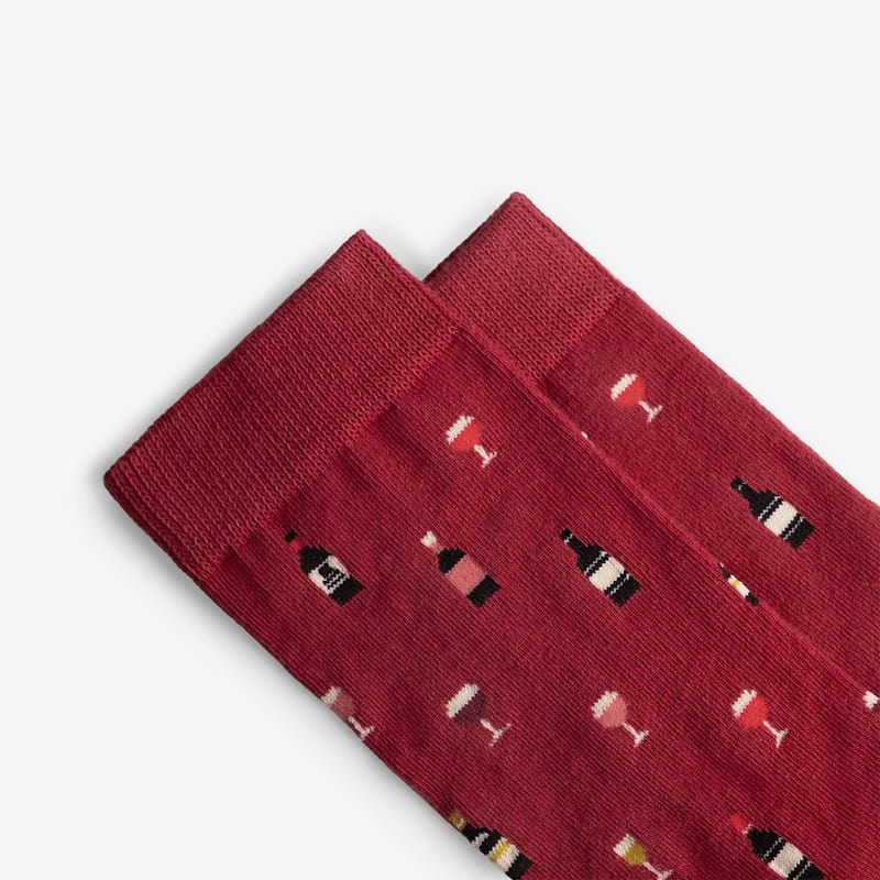 Wine Socks (red)