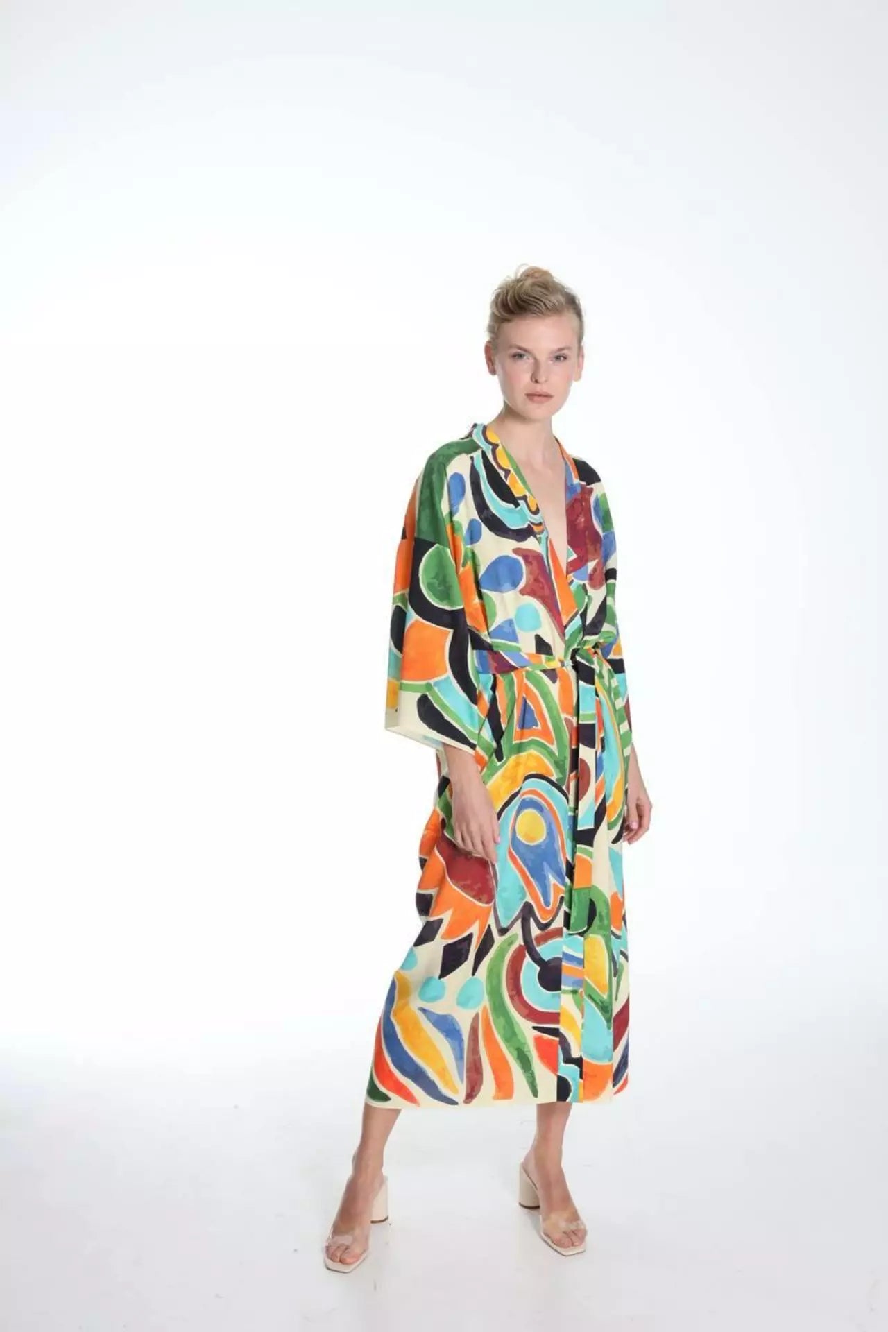 Silk kimono "Royal whim"