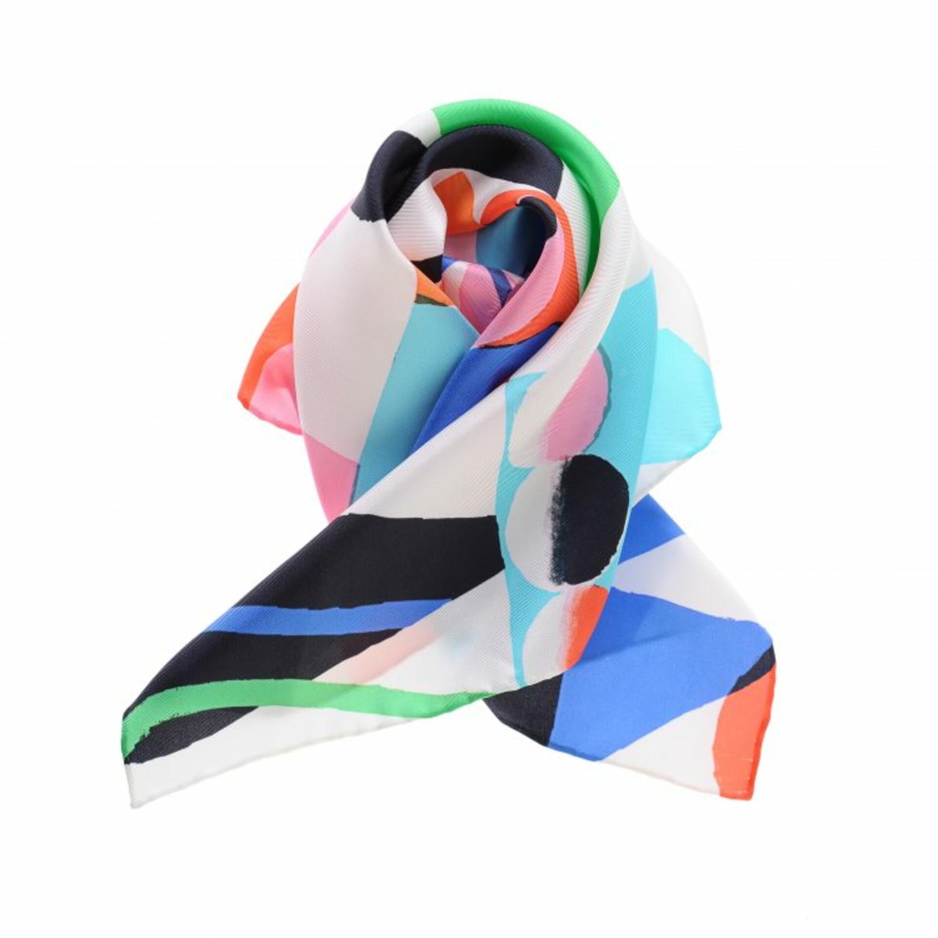 Silk scarf "Kaleidoscope No. 2"