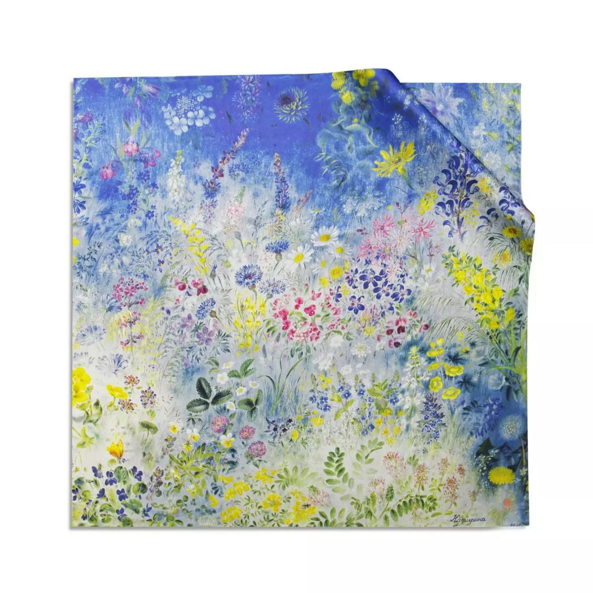 Scarf "Wildflowers. 1941"