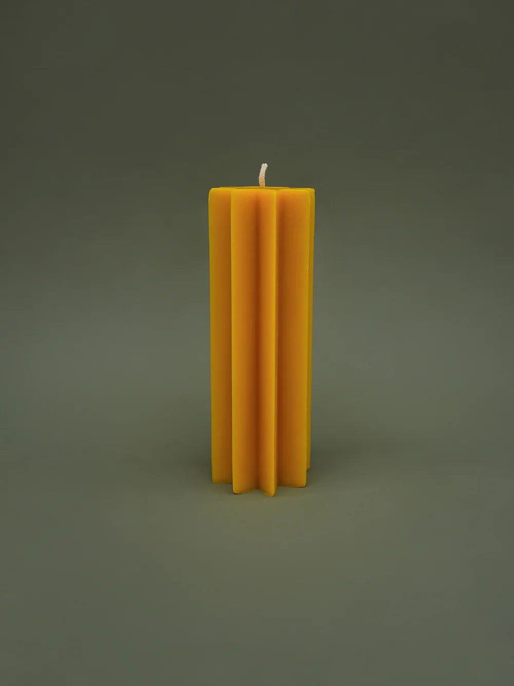 Candle "Star octagonal"