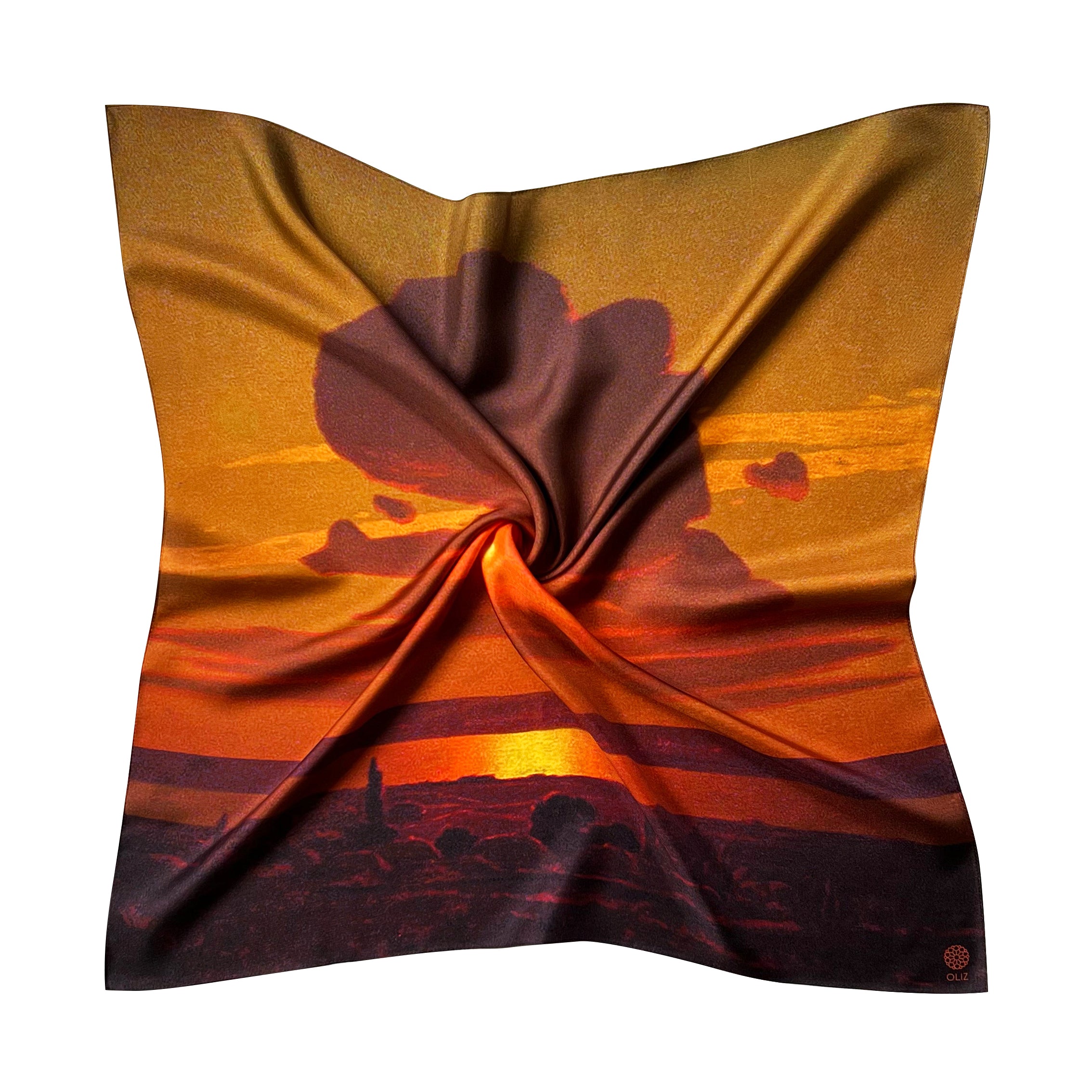 UNITED24 & OLIZ: silk scarf "Archip Kuindzhi"
