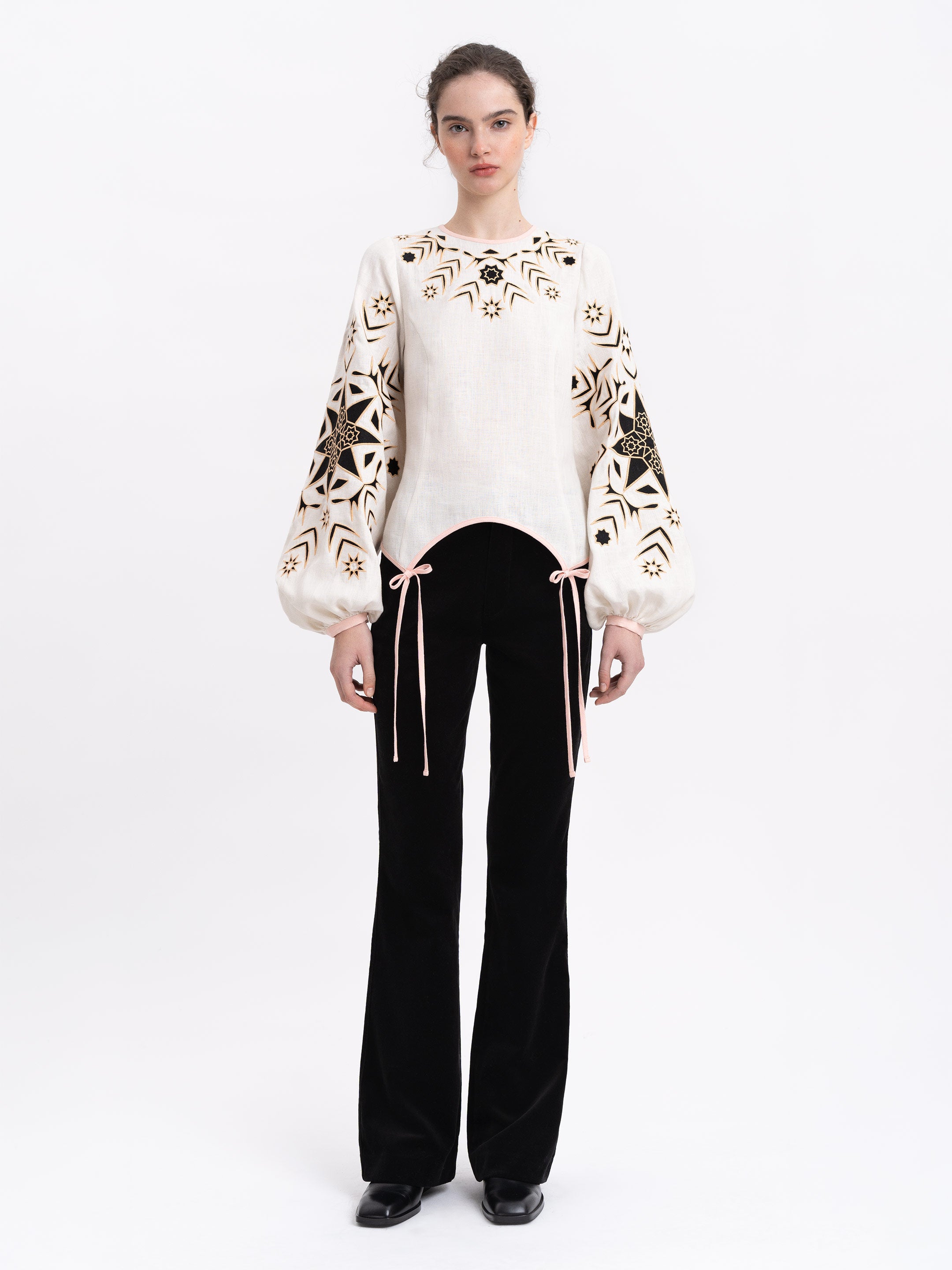 Women's embroidered shirt "Zirka" morning