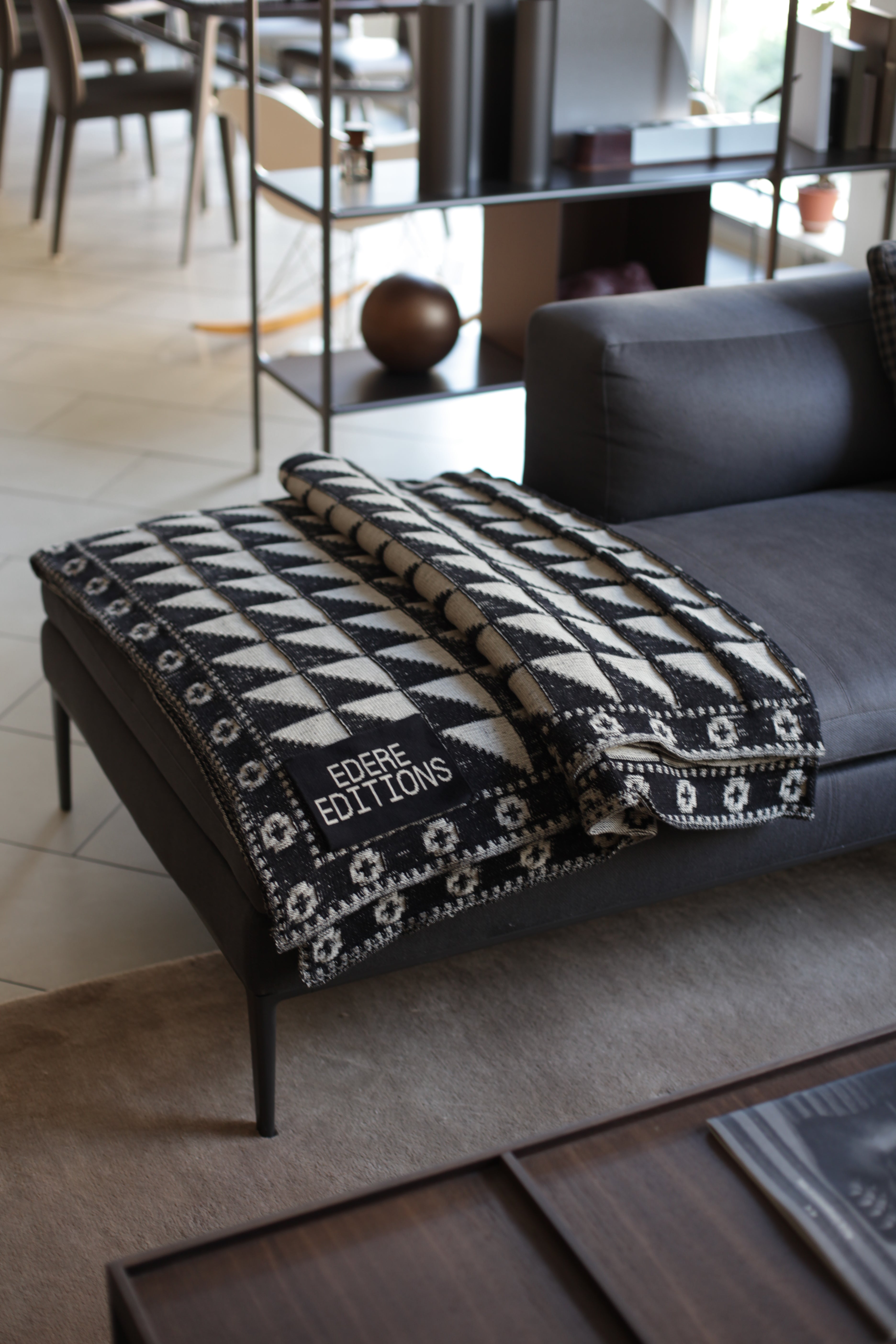 Khayal Bedspread (Clay Graphite / Sand Slate)