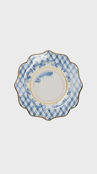 Scallop Plate with Tiger GUNIA x Pryvity