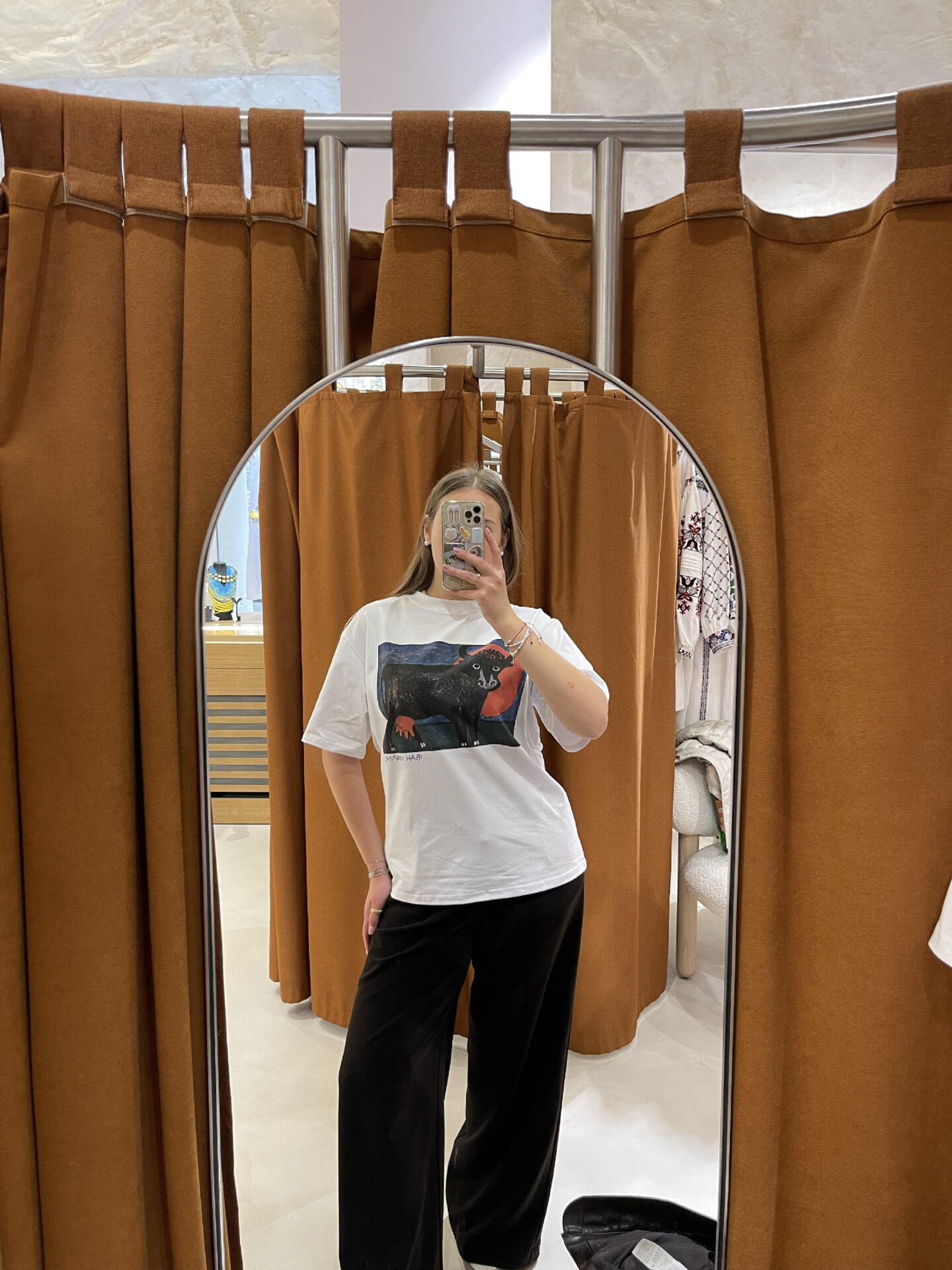 T-shirt “Eyes were watching us. I.М.”