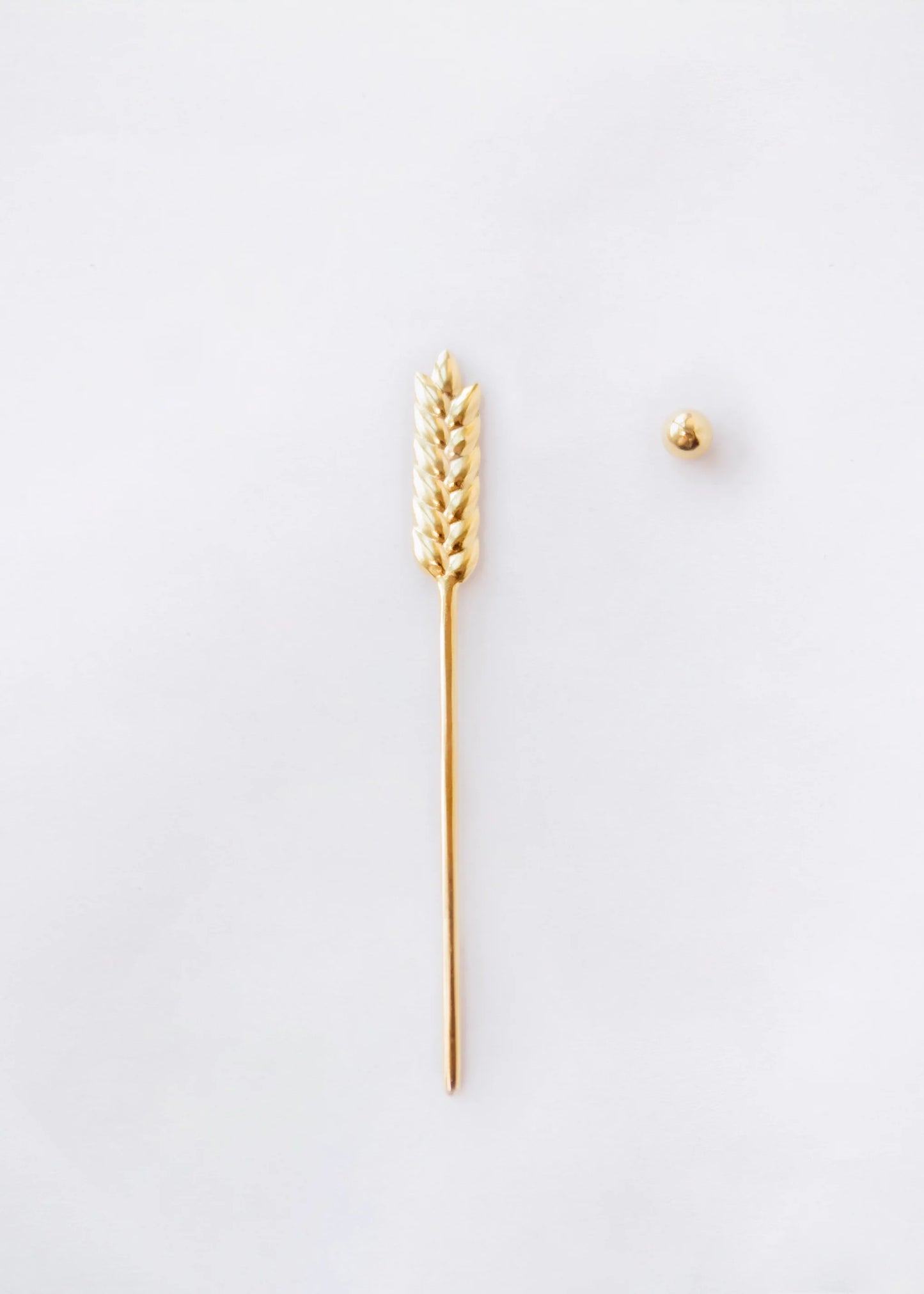 Earrings "Golden Wheat" gold