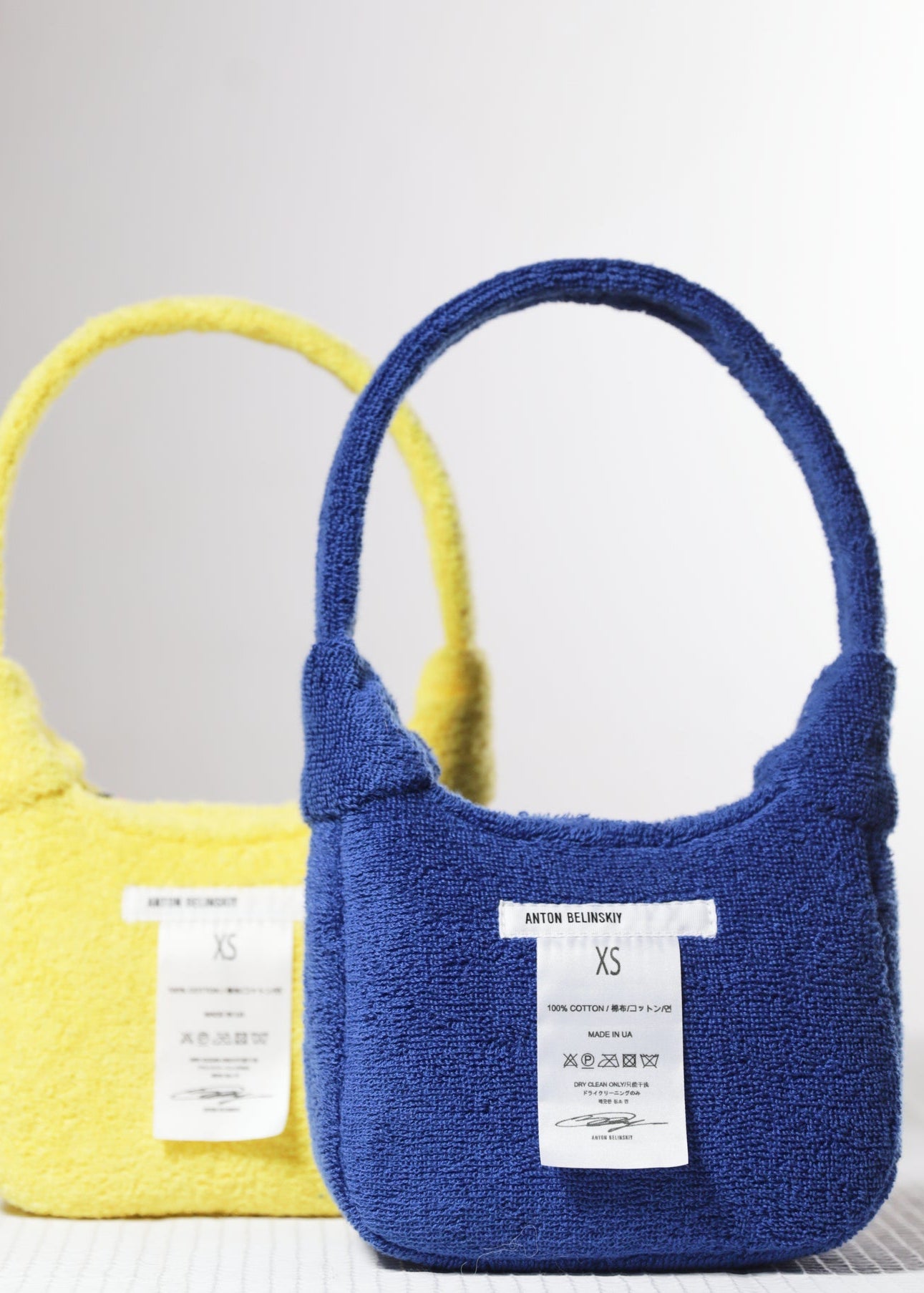 anton belinskiy ロングシャツ BlueandYellowTowelBags_2.jpg?v