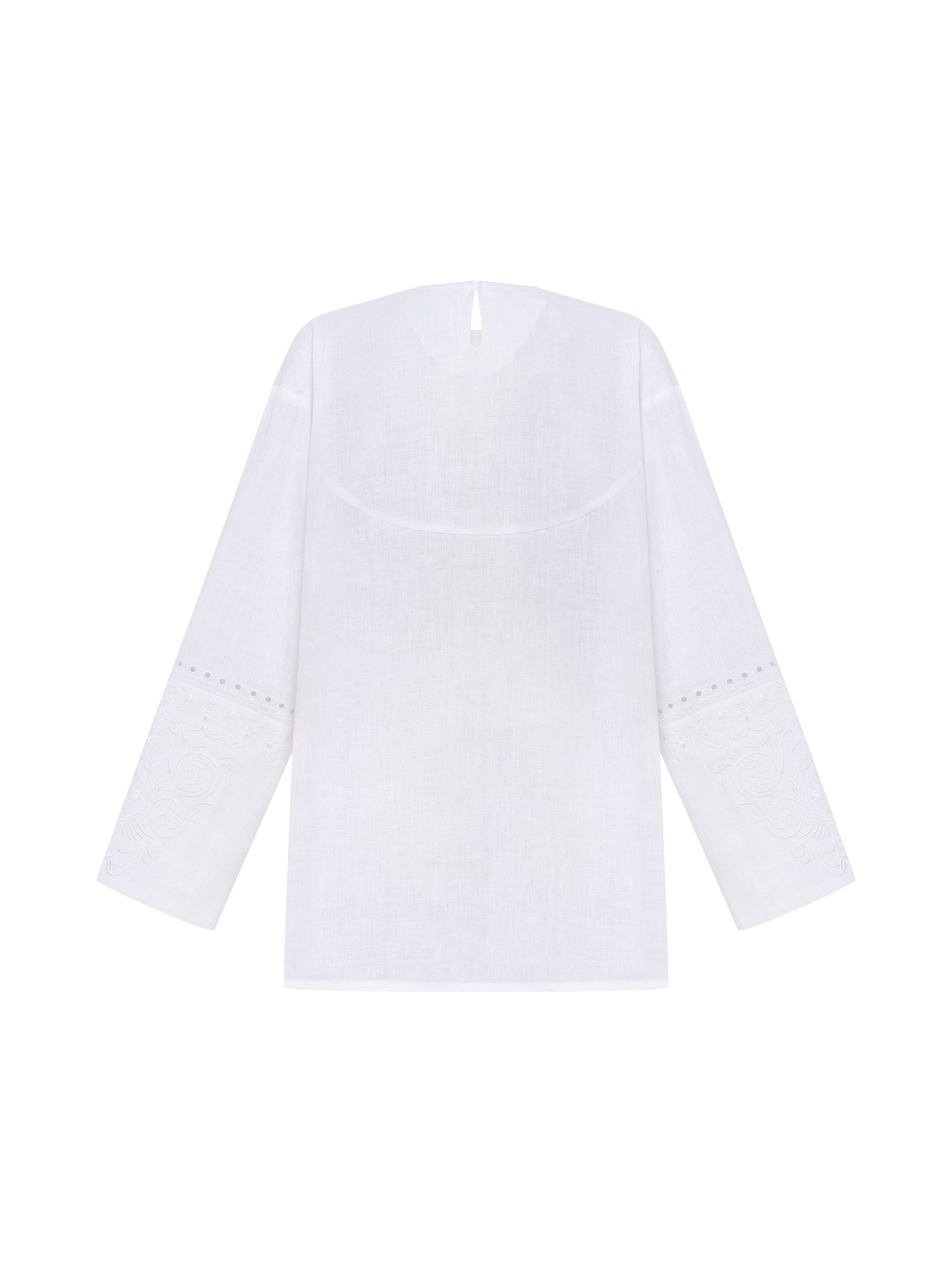 Linen embroidered shirt "Fountain of Tears"