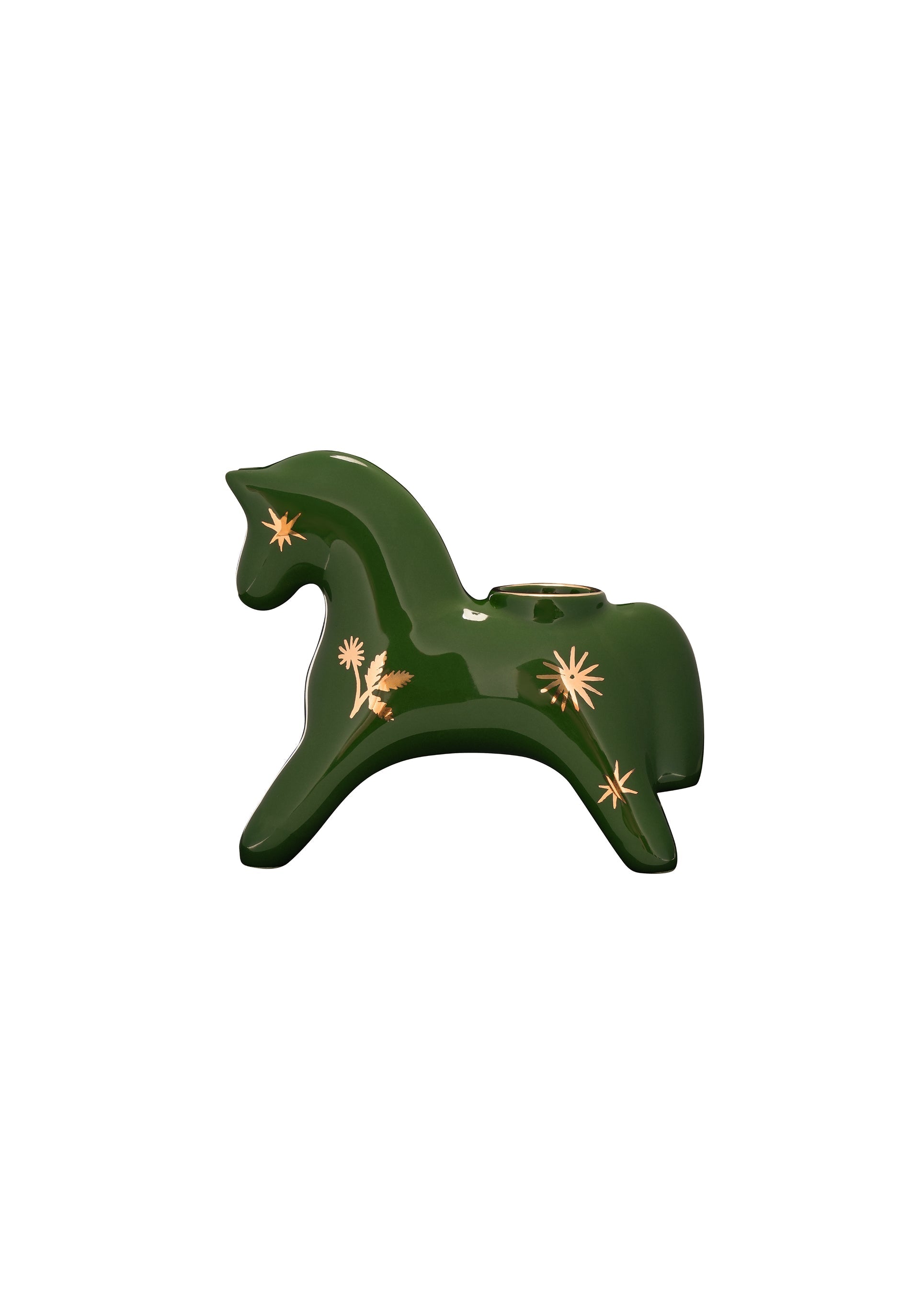Konyk Candle Holder in Green