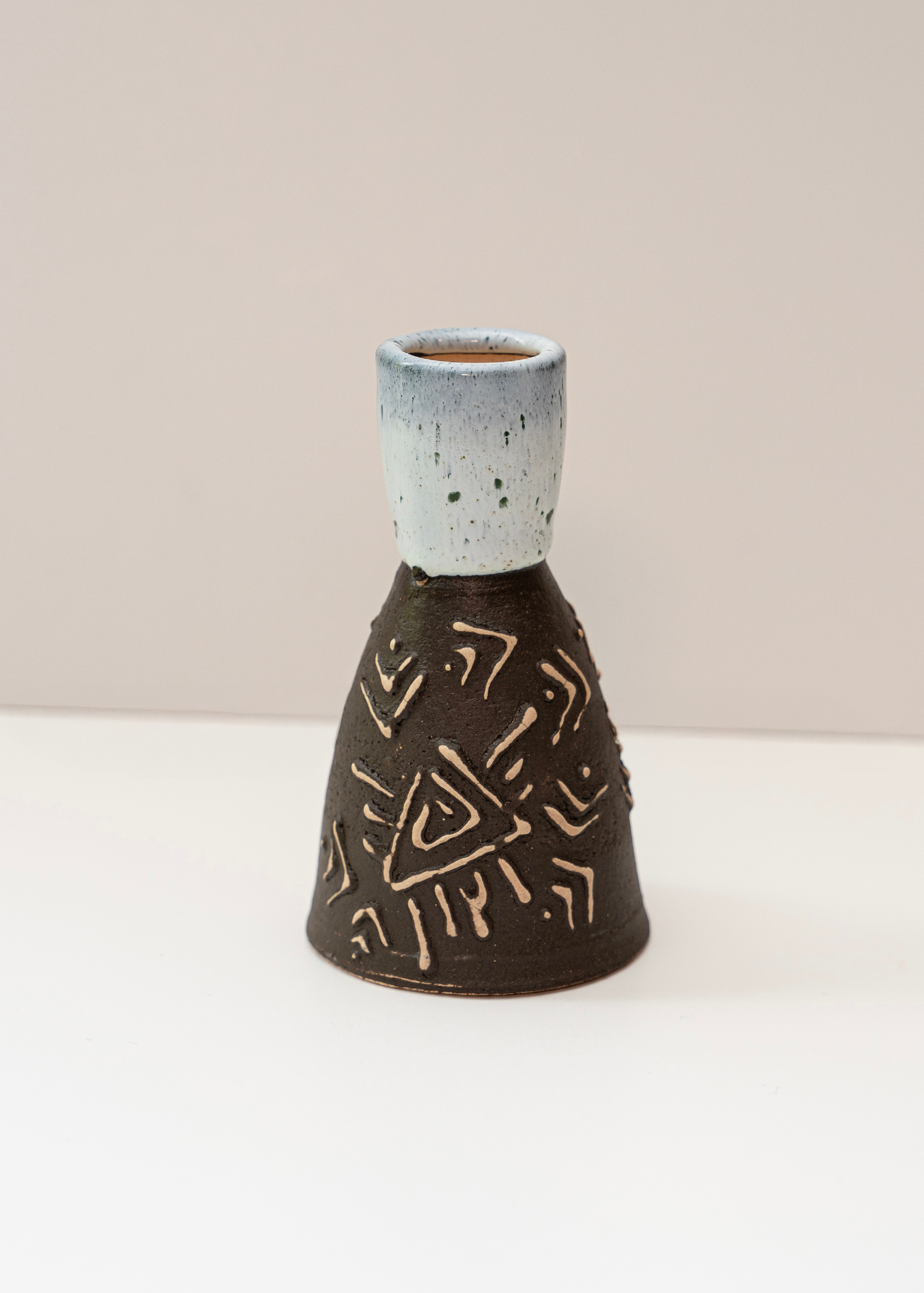 Ceramic Single Candleholder