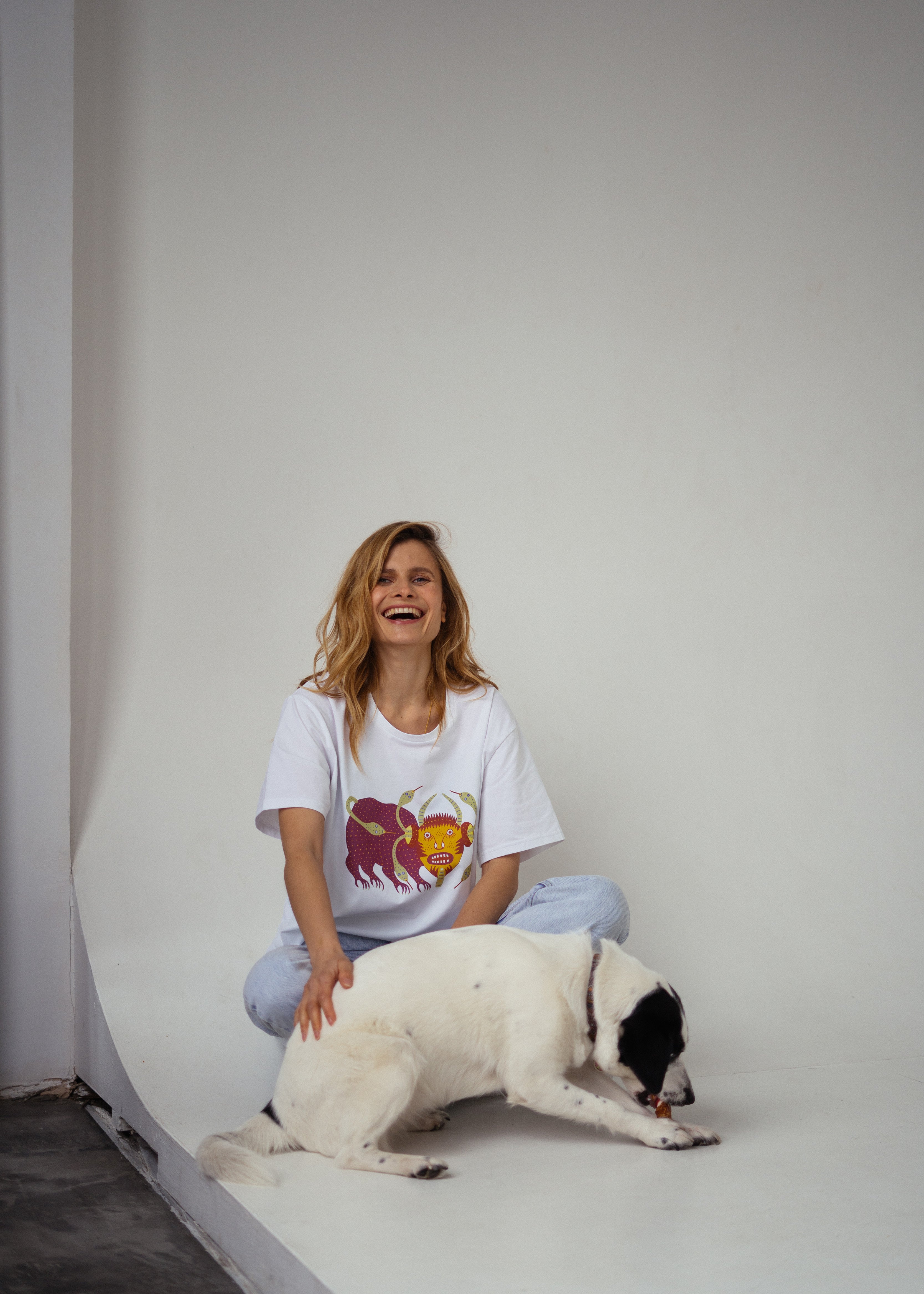 T-shirt "Damn the atomic war. 1989”