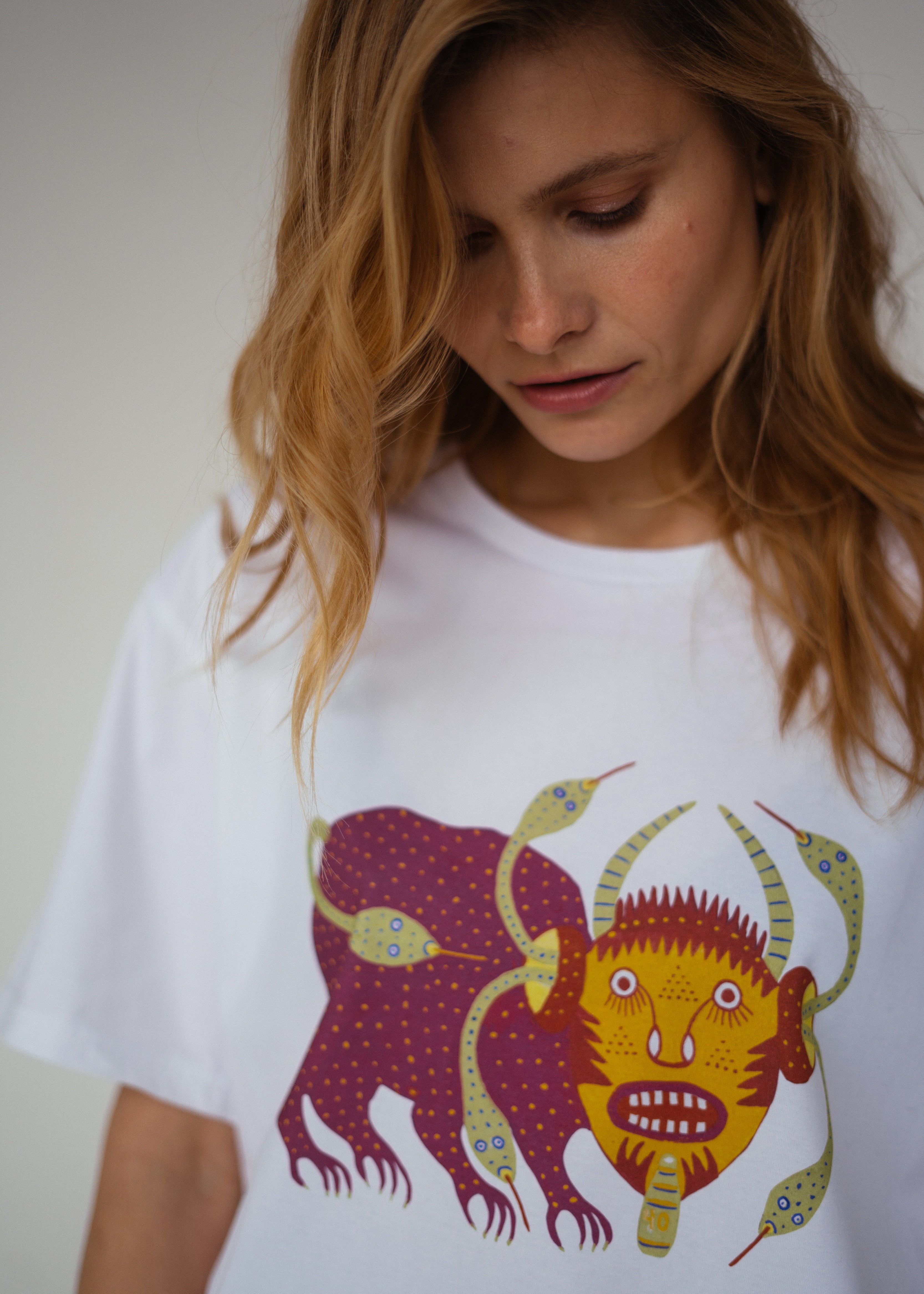 T-shirt "Damn the atomic war. 1989”