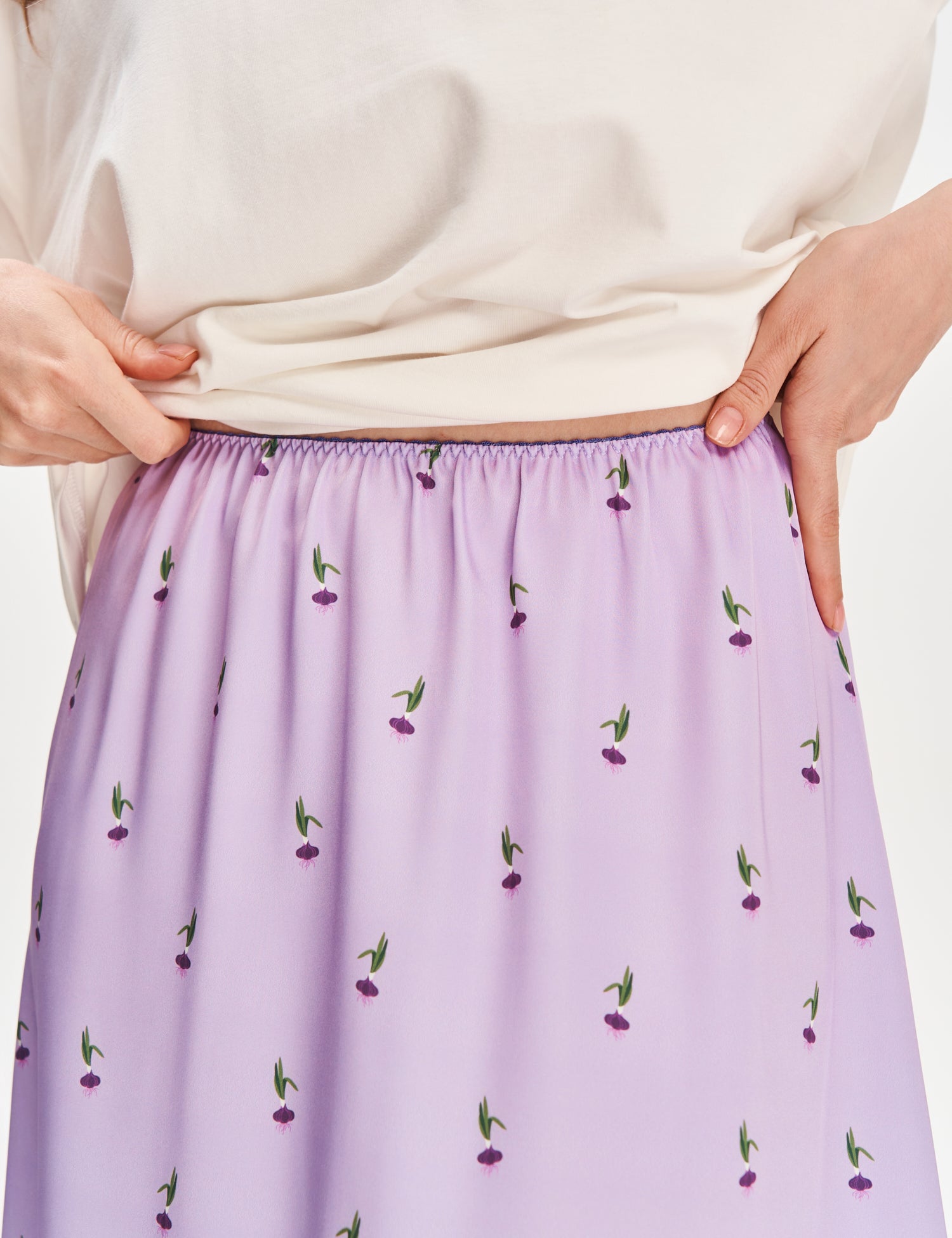 Crimean Onion Printed Skirt