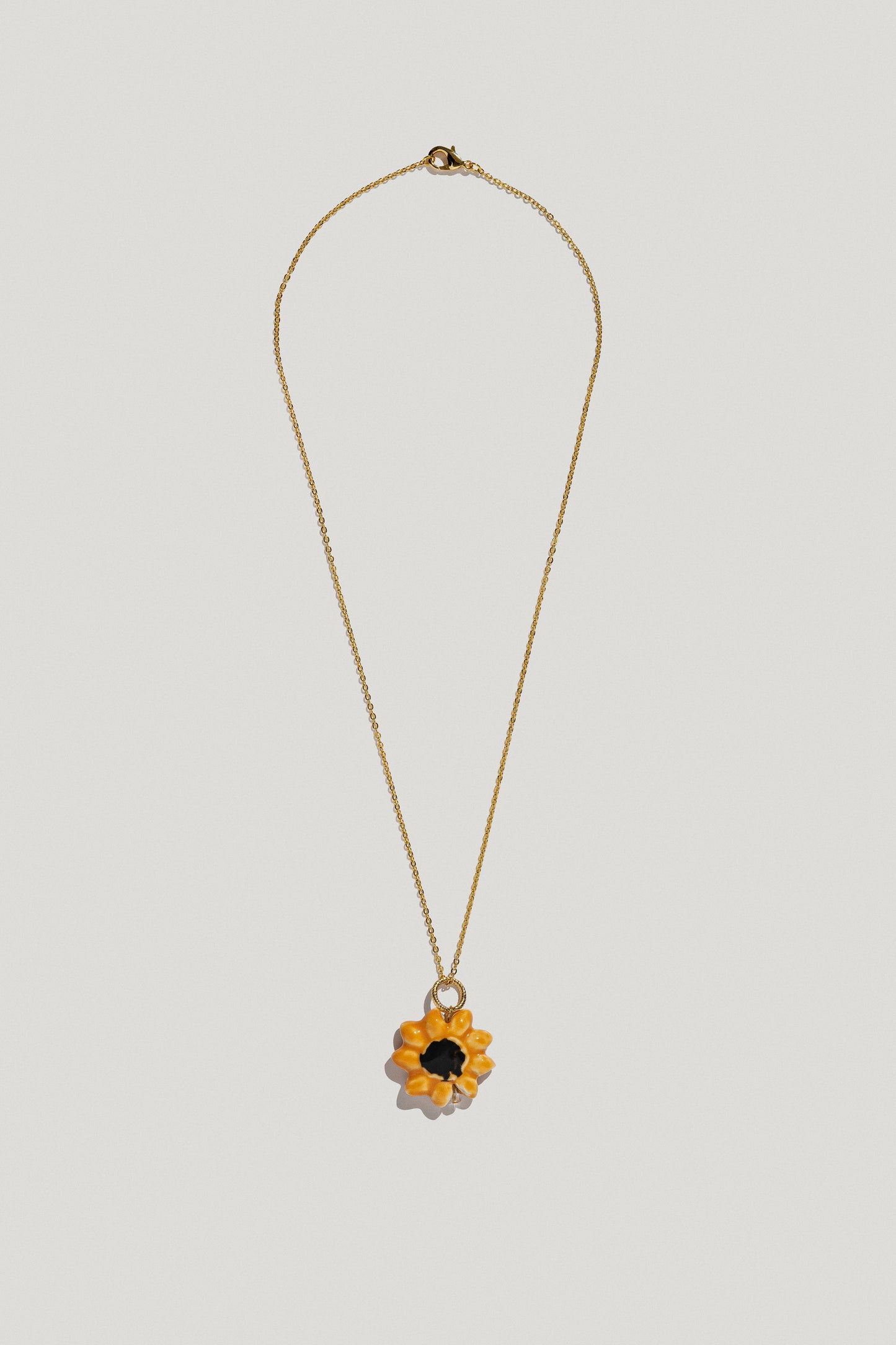 Pendant "Polysk" sunflower