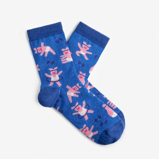 Socks "Gymnast Pigs"