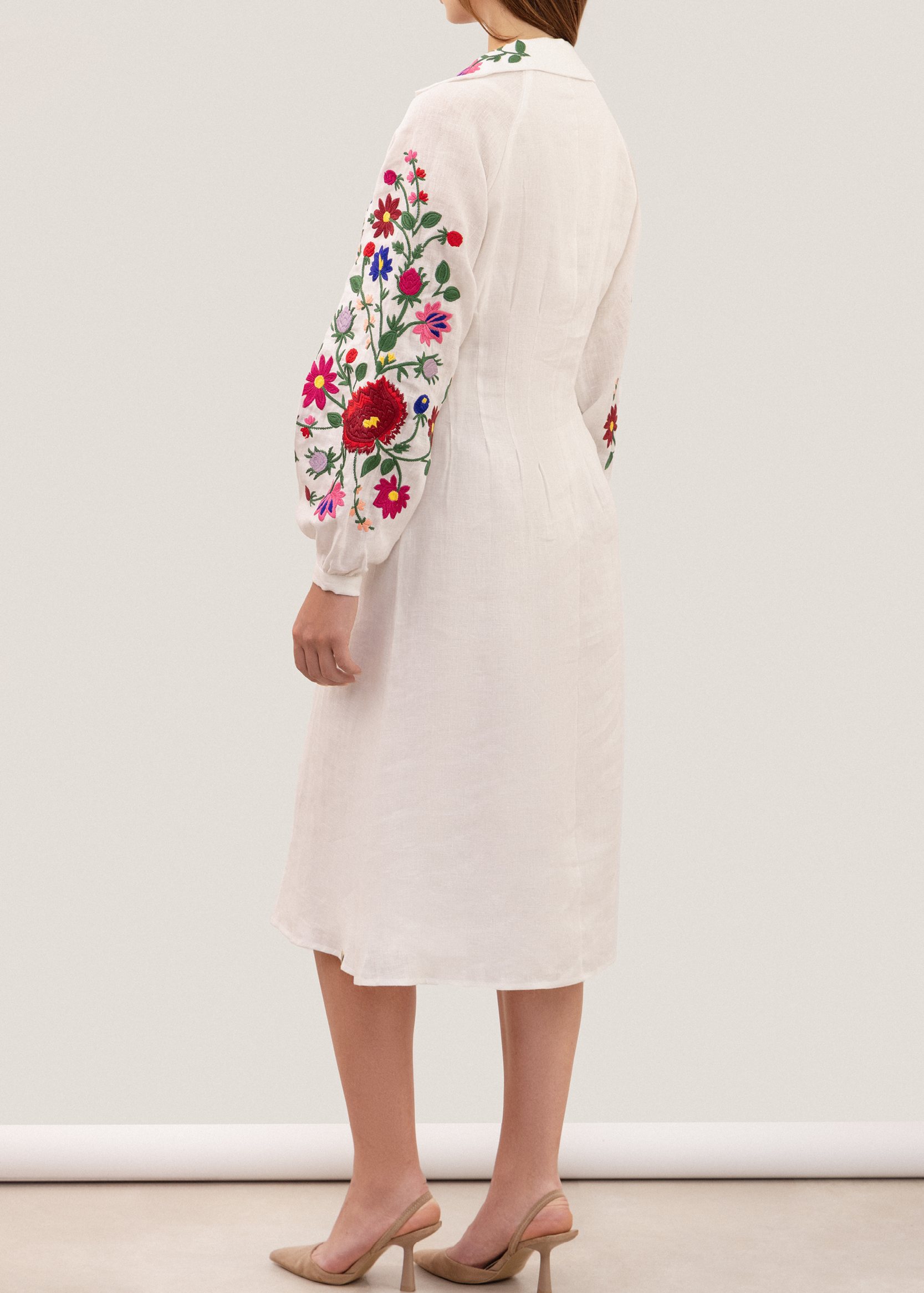 Dress “Nagidka” color ornament