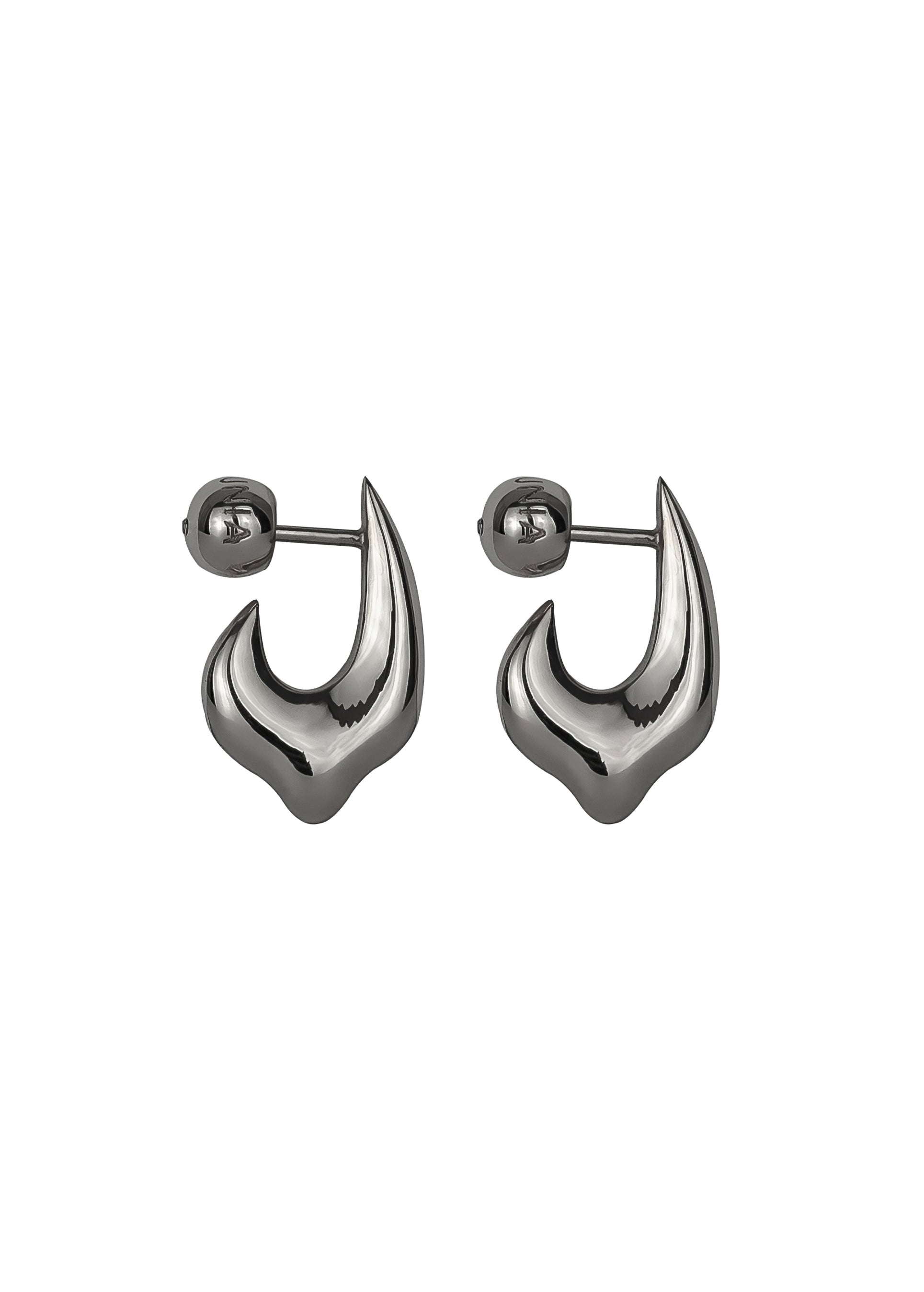 Silver Earrings Kovtky