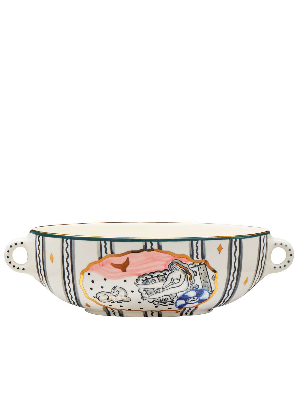 Mermaids and Figs Fruit Bowl