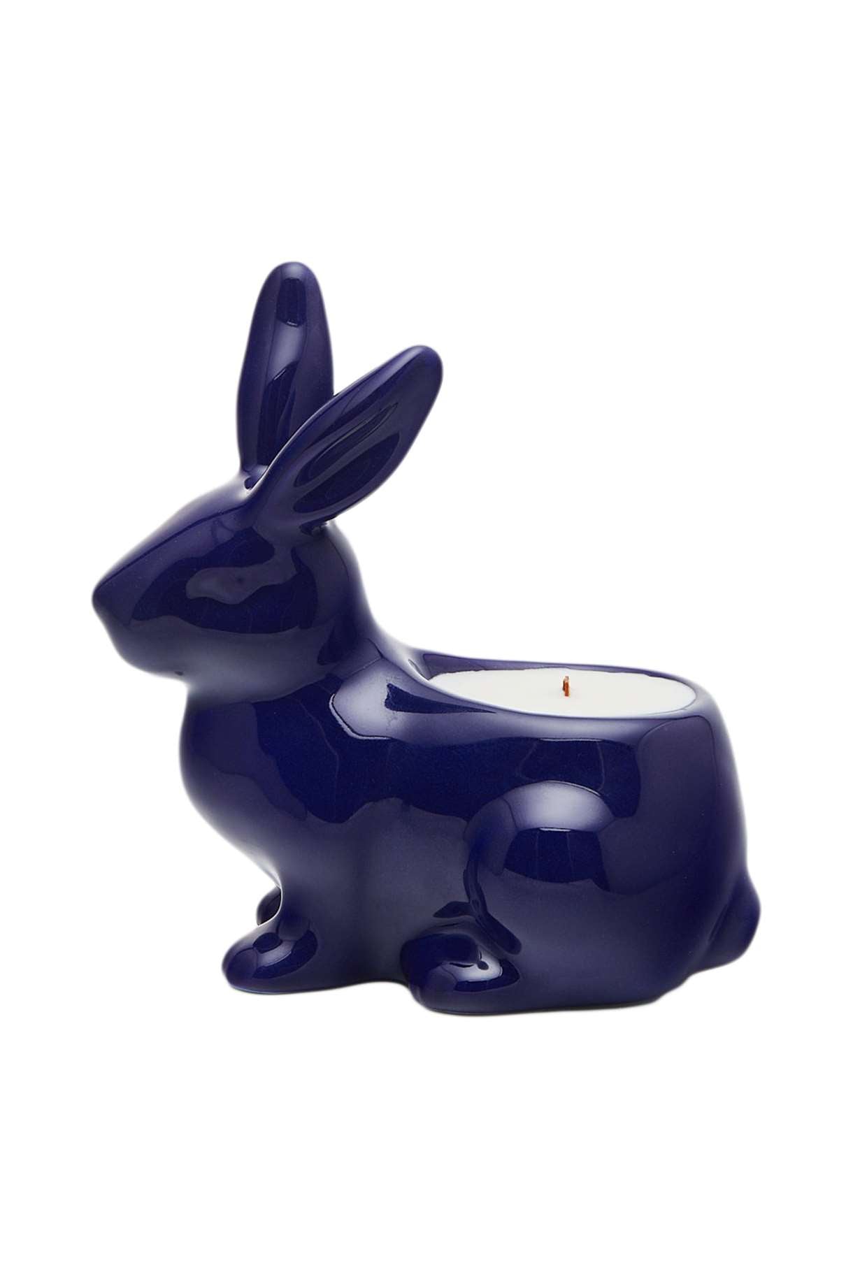 Сandle blue rabbit