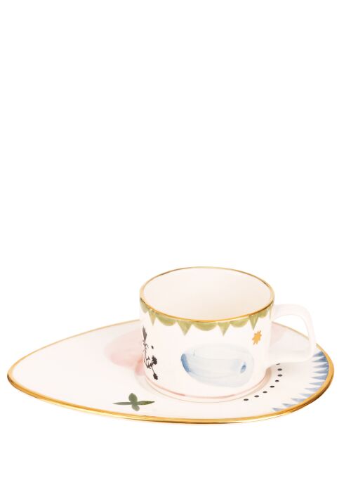 Tea Cup and Saucer "Vesna"