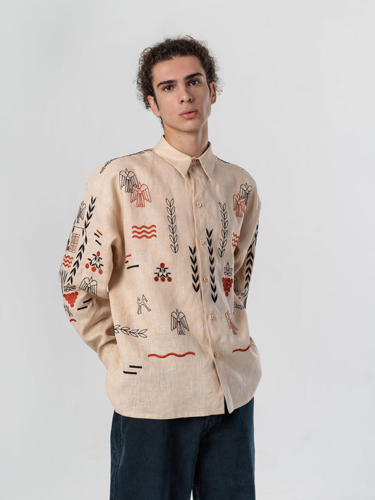 Shirt “Slovo beige”