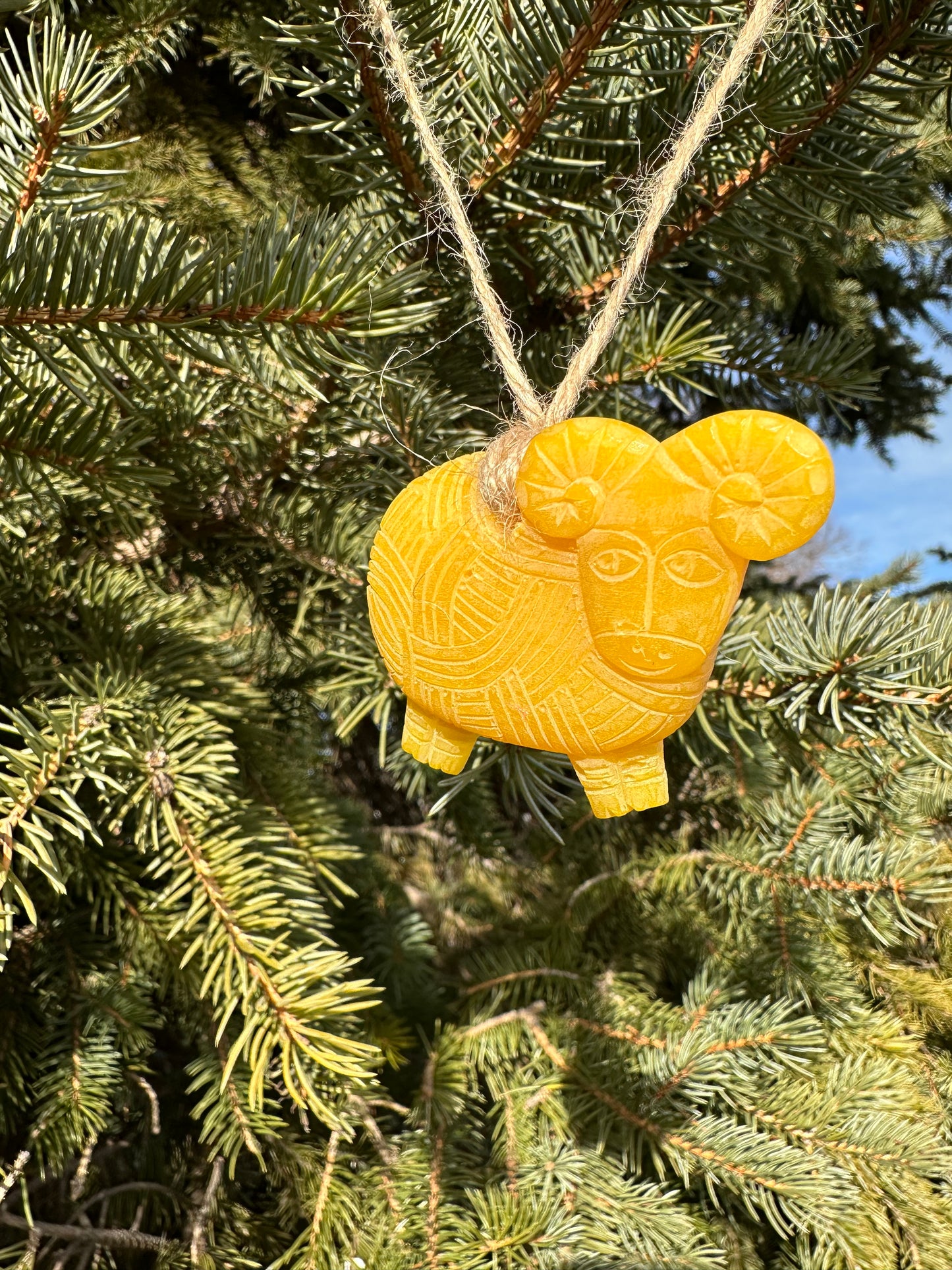 Beeswax adornments