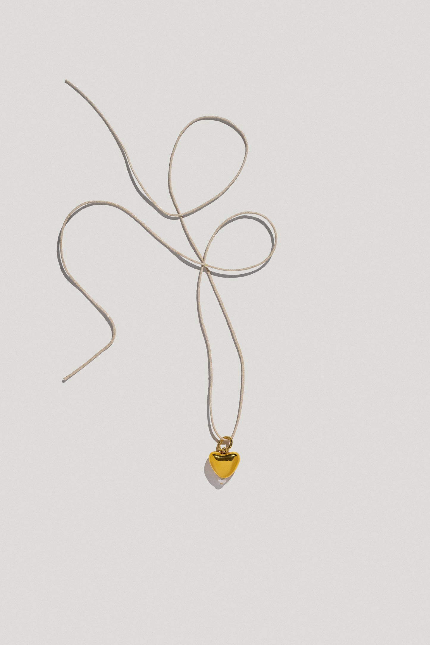 Pendant small heart "SKARB" gold small