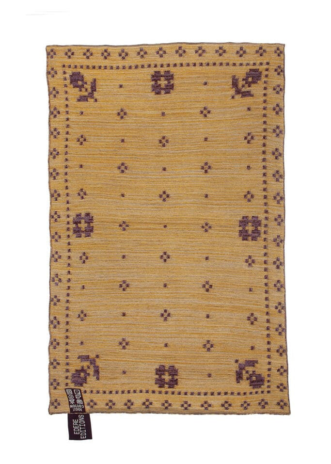 Berries Blanket (Wine Plum / Golden Ochre)