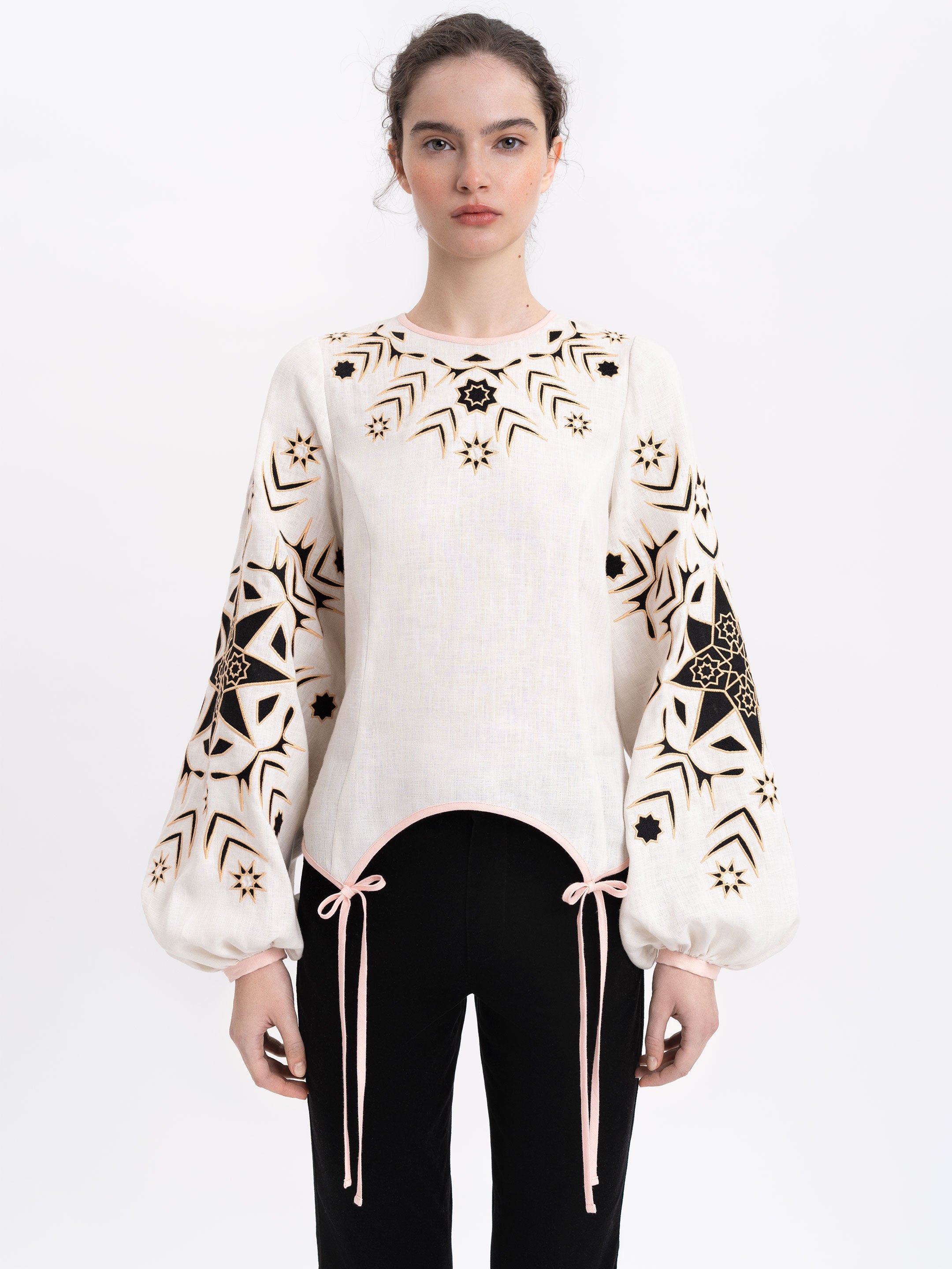 Women's embroidered shirt "Zirka" morning